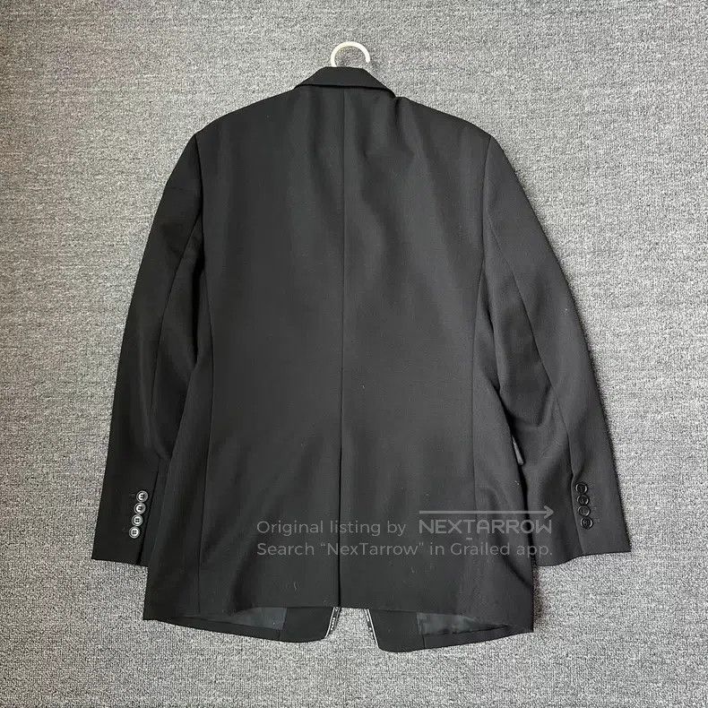 Dior Dior Black pure wool striped logo suit Size 48R - 2 Thumbnail