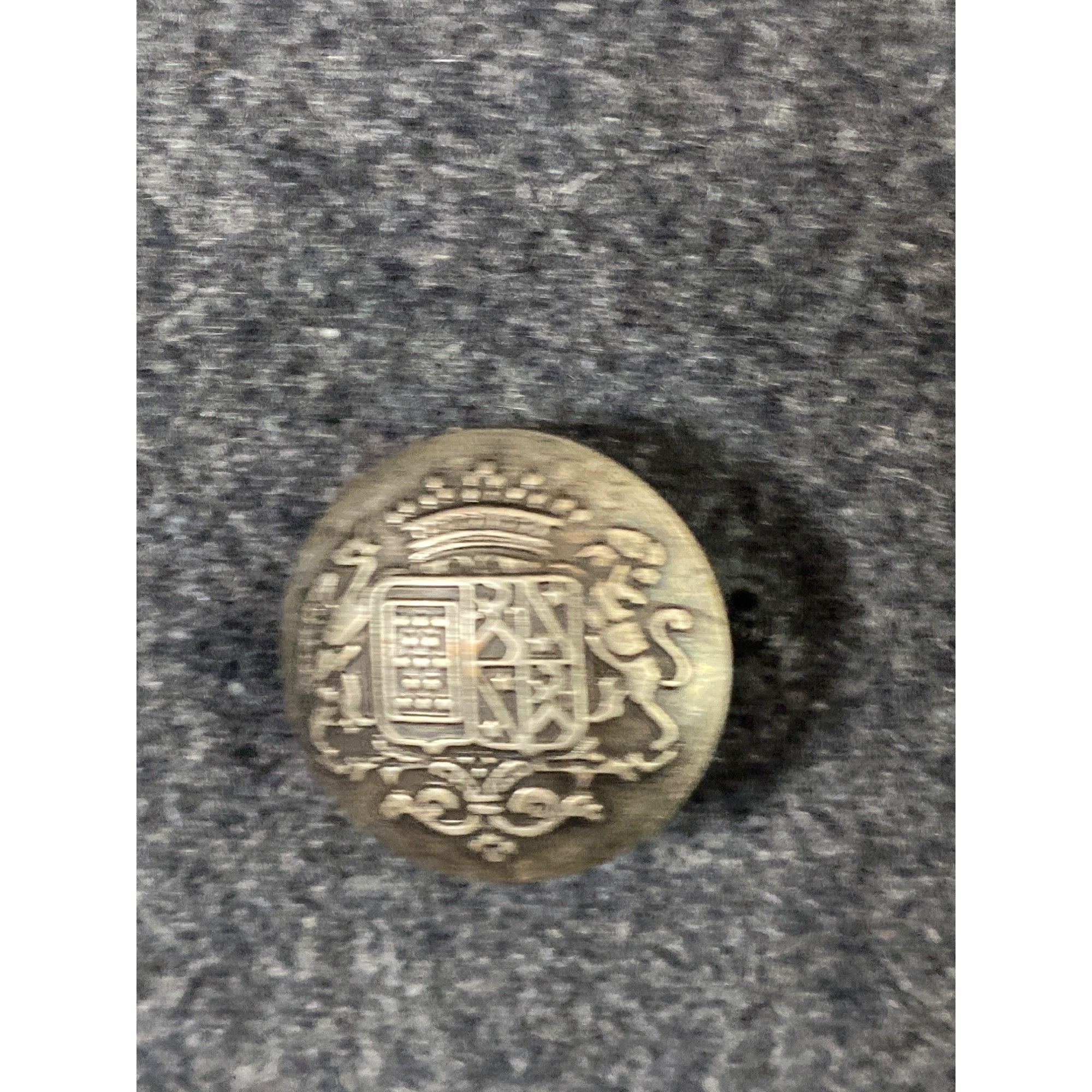Vintage MARVIN RICHARDS NEW YORK WOMENS GRAY WOOL MILITARY STYLE COA Size S / US 4 / IT 40 - 9 Thumbnail