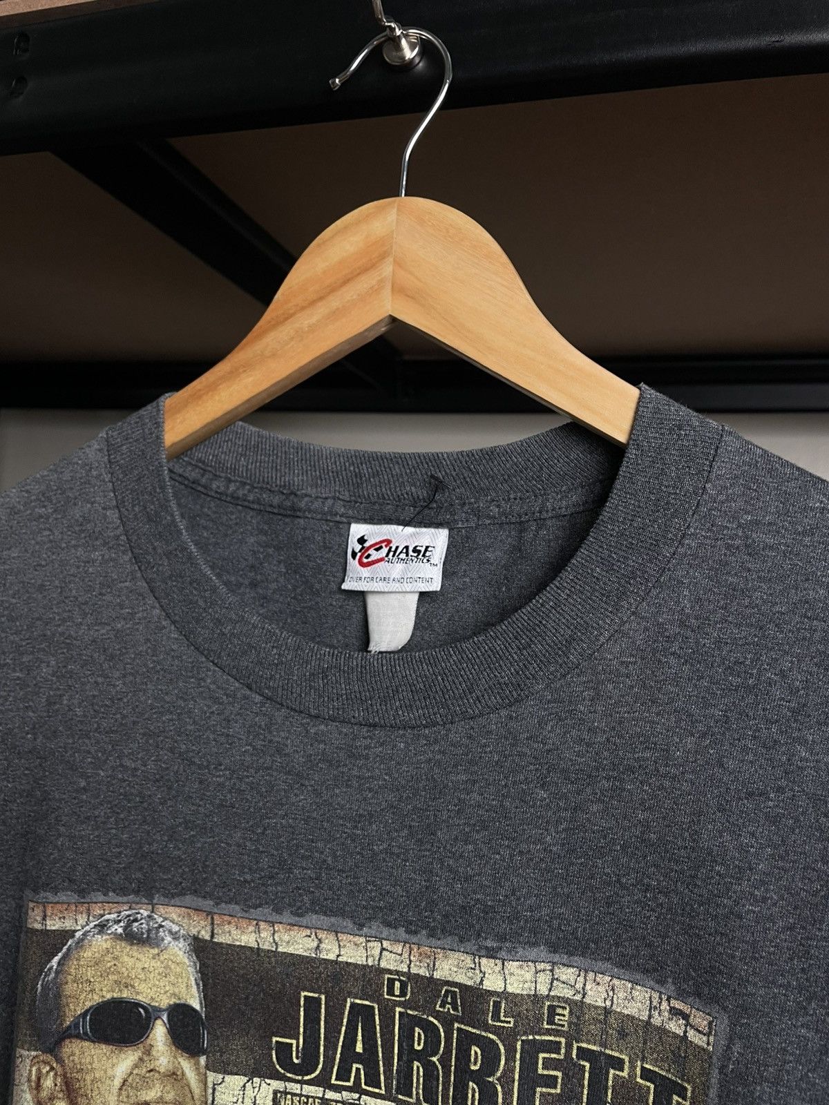 Chase Authentics VintageDale Jarrett NASCAR racing T-shirt Size US XL / EU 56 / 4 - 3 Thumbnail