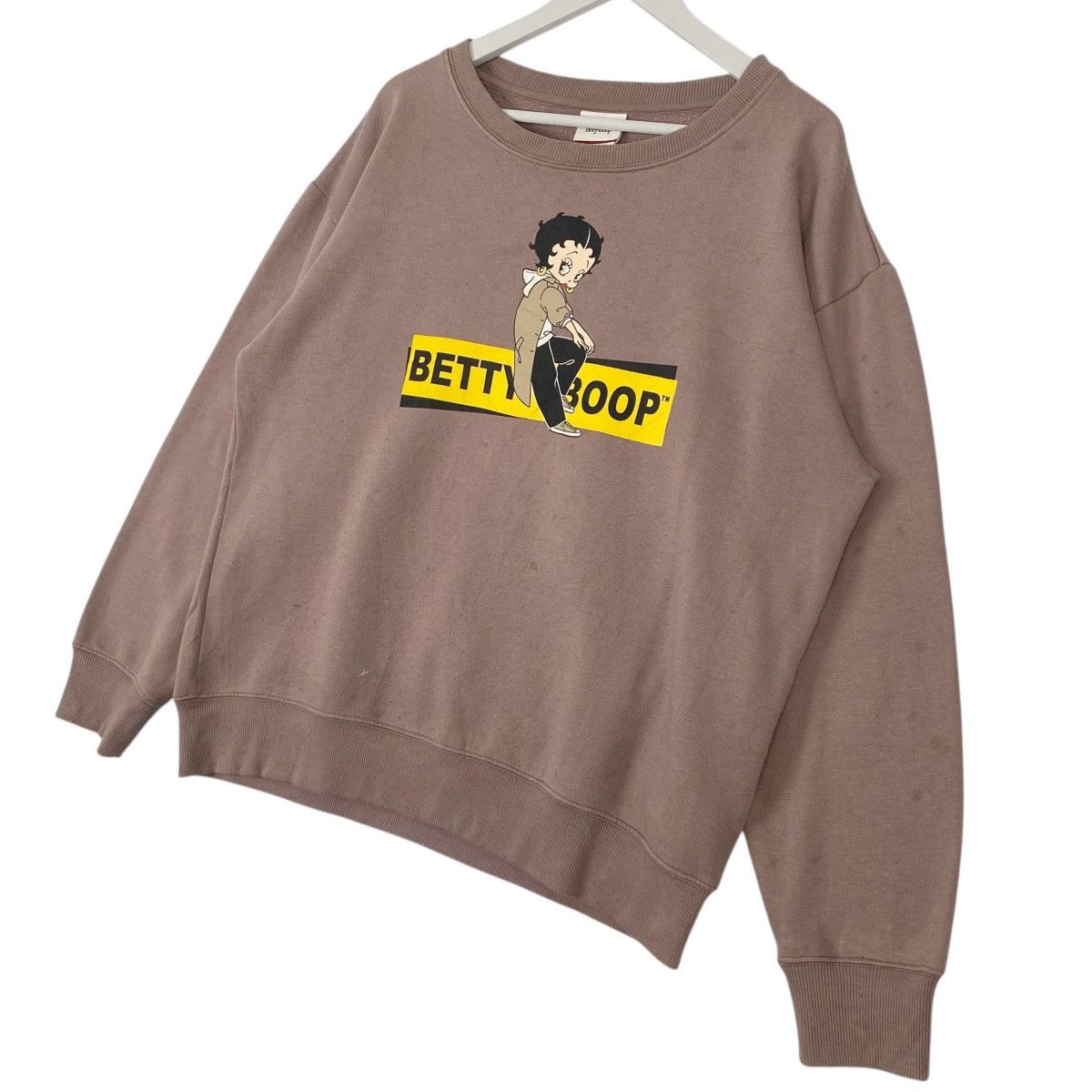 Other Vintage Betty Boop Printed Crewneck Sweatshirt Pink Size LL Size US L / EU 52-54 / 3 - 2 Thumbnail