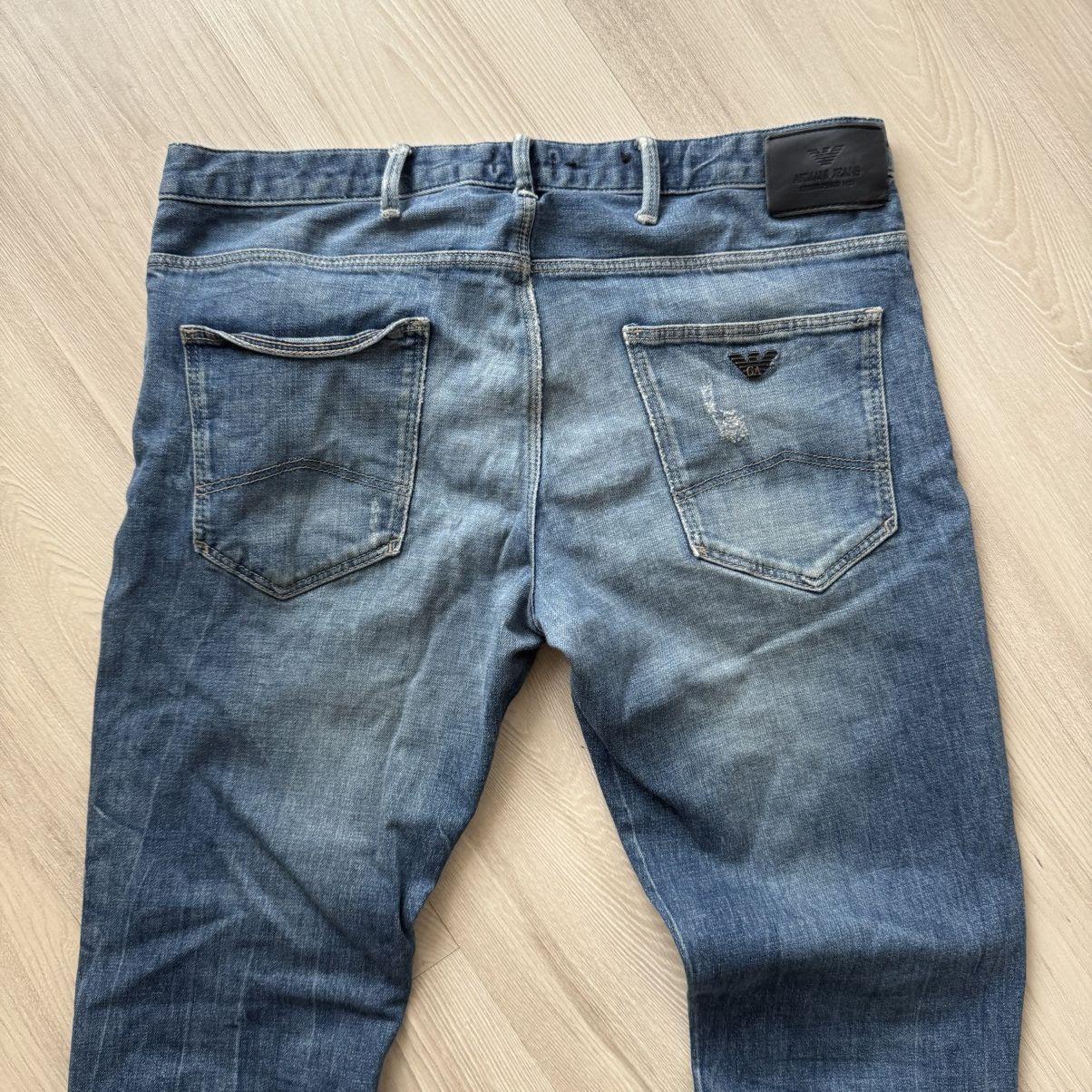 Vintage Armani Jeans Y2K Pocket Denim Pants Denim