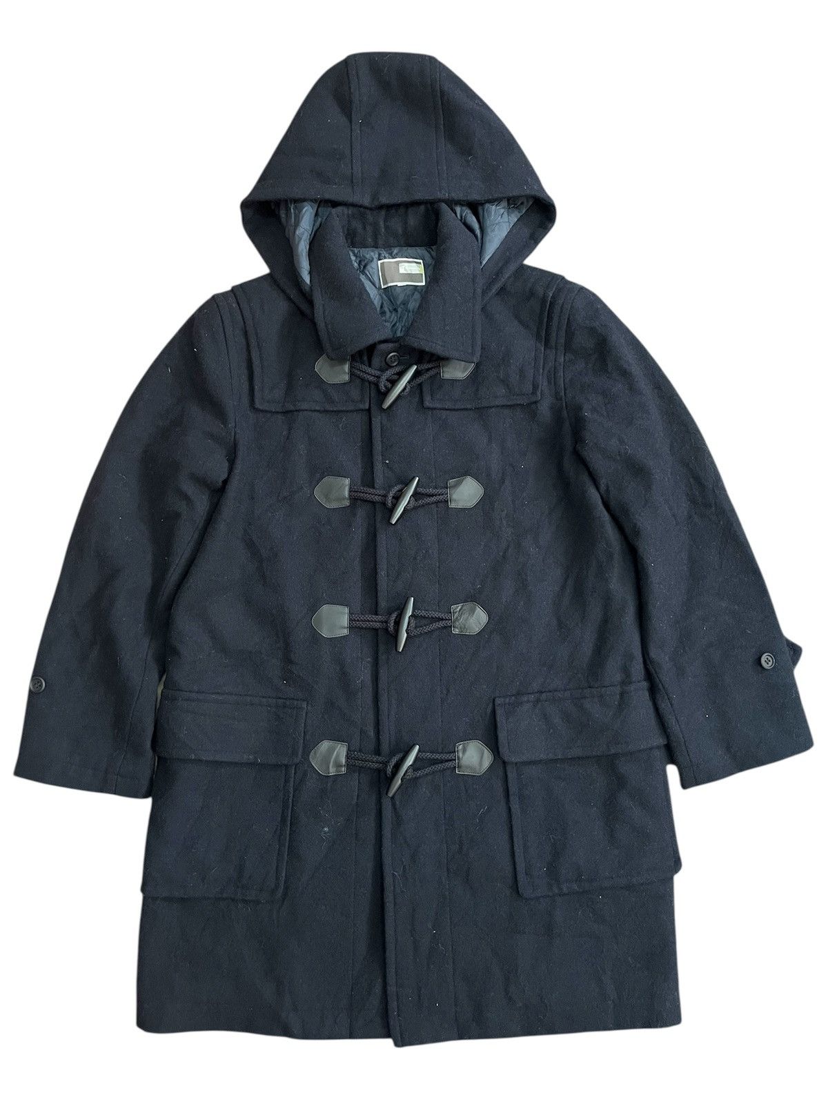 💥Japanese Brand Kanko Long Wool Bleck Jackets