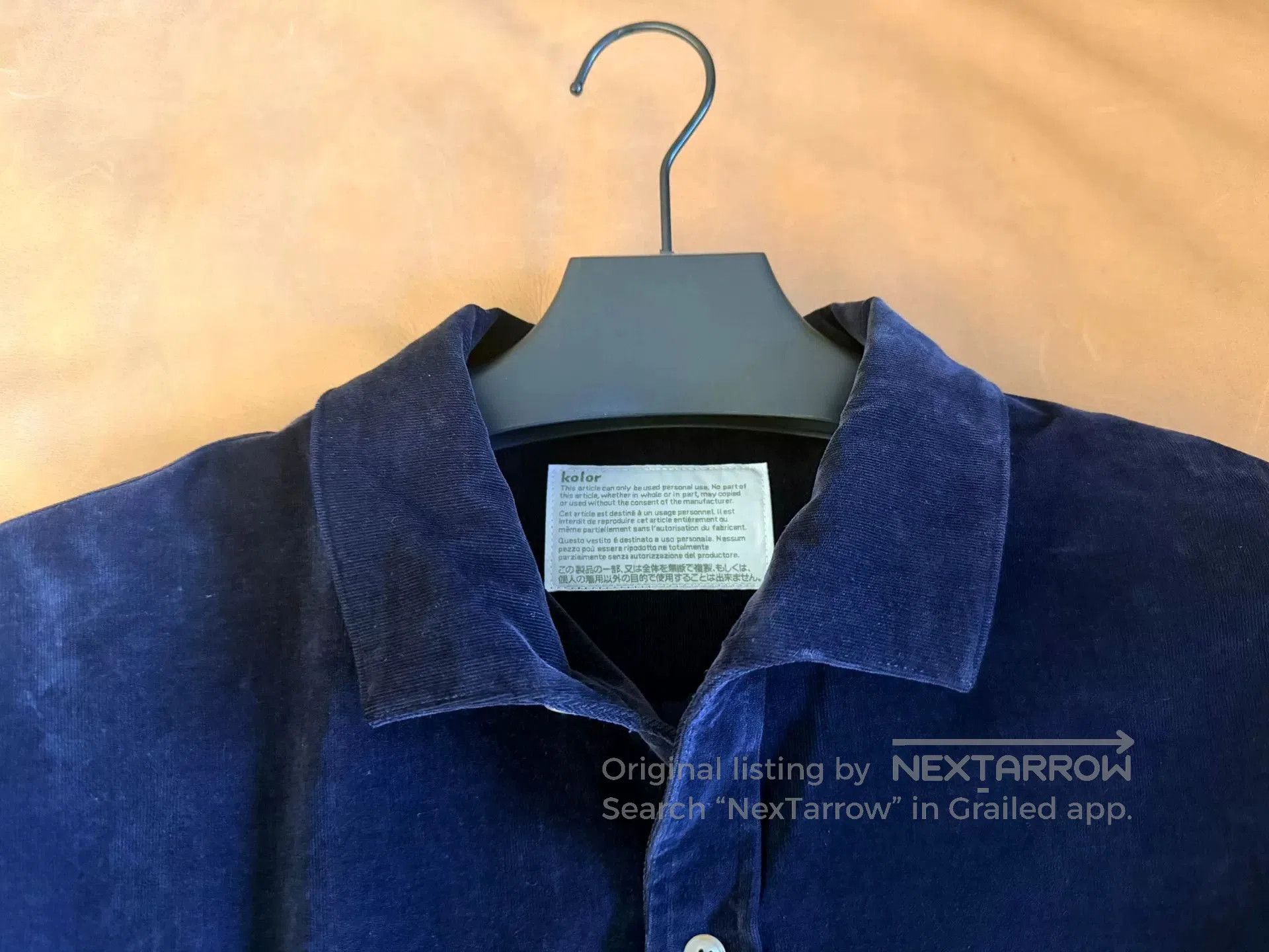 Kolor Kolor 25FW Retro Short Wide Corduroy Shirt. Size US L / EU 52-54 / 3 - 3 Thumbnail