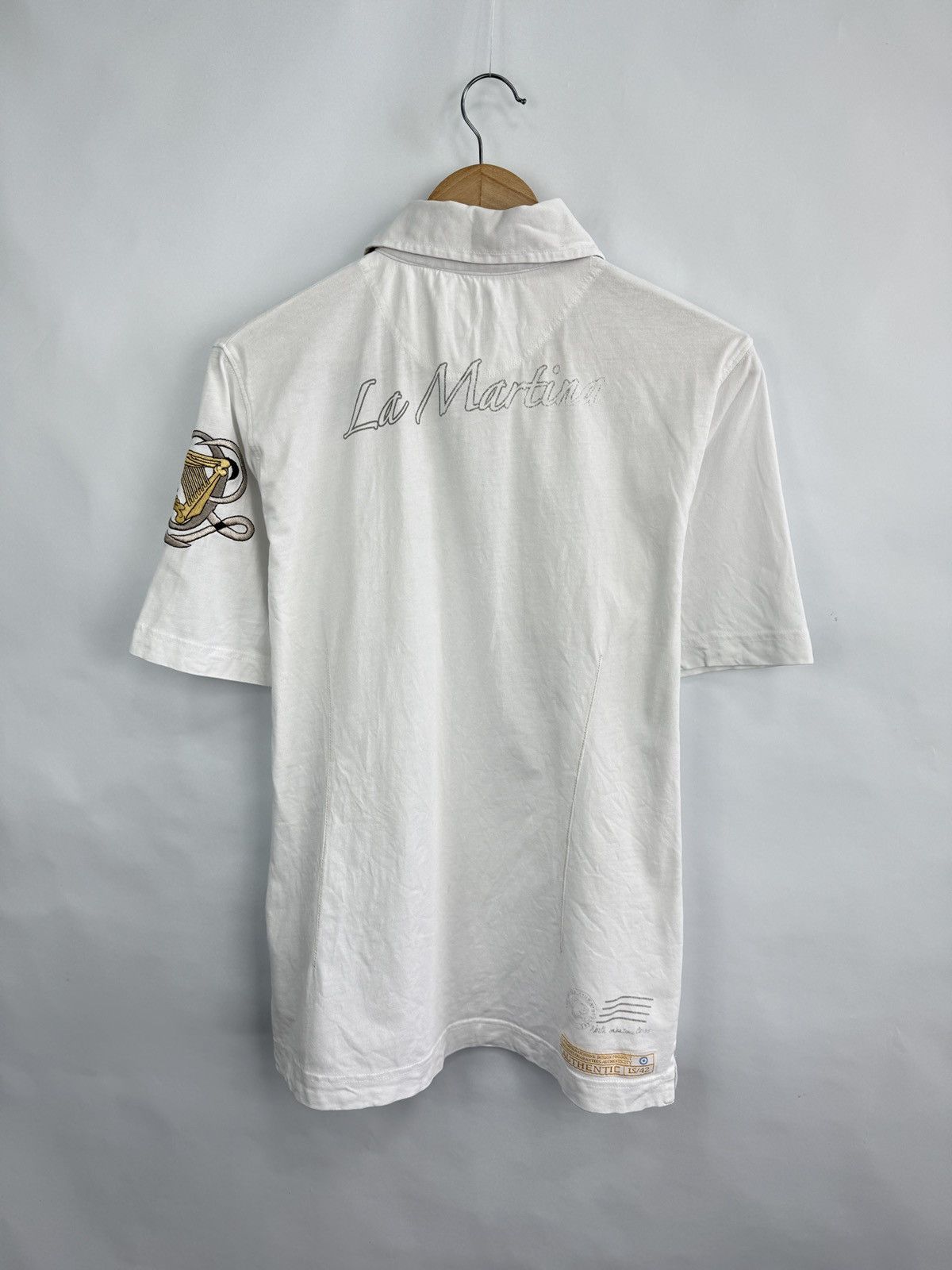 La Martina 🇦🇷 Vintage La Martina Buenos Aires Polo T-Shirt Rare Y2K Size US L / EU 52-54 / 3 - 11 Thumbnail