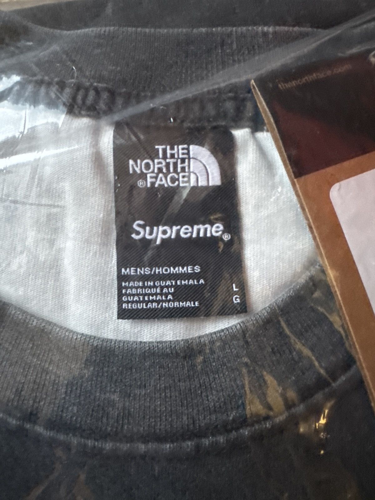 Supreme × The North Face Pigment Washed Pocket T Supreme X The North Face Tee Size US L / EU 52-54 / 3 - 6 Thumbnail