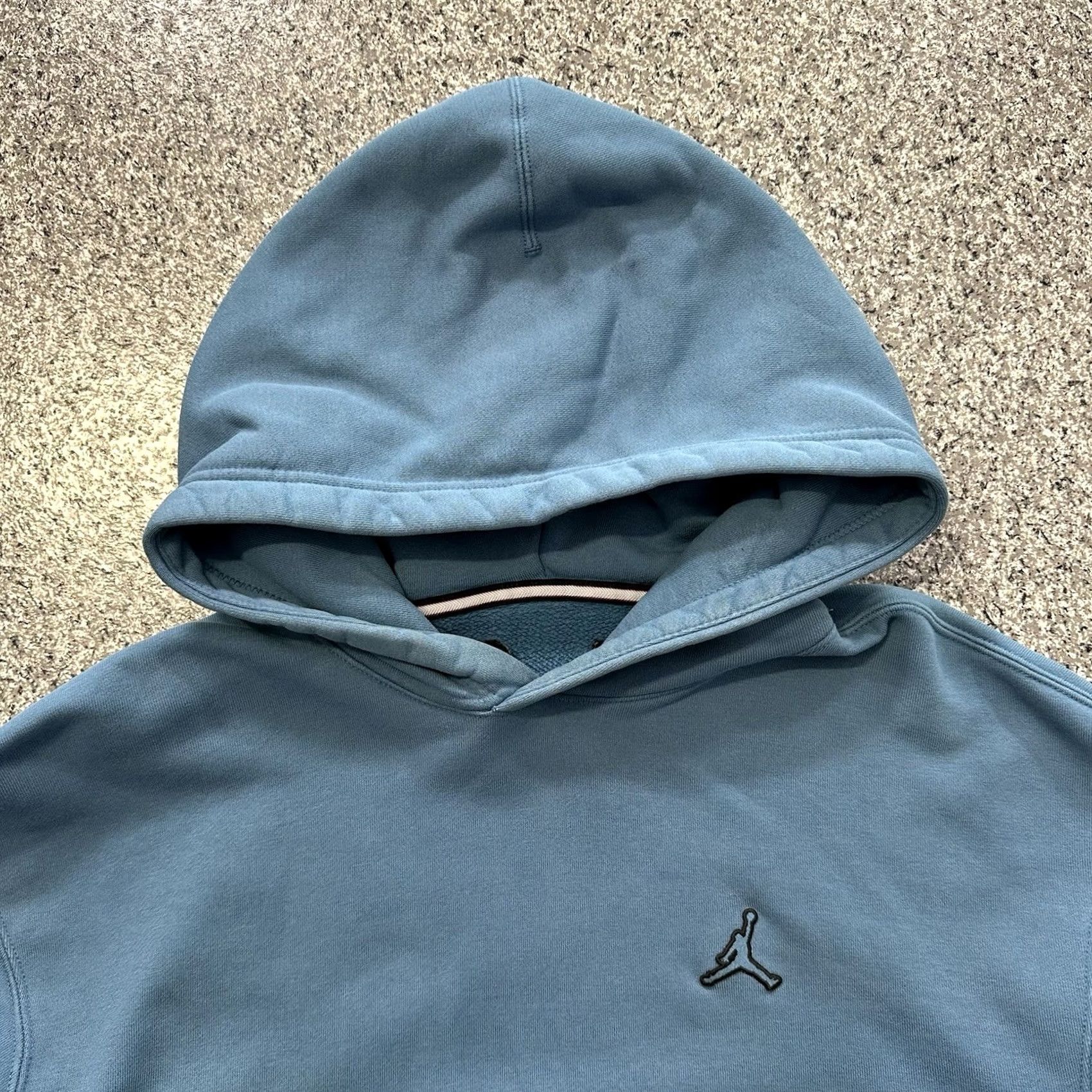 Nike Nike Jordan Pullover Hoodie Mens M Washed Blue DA9818 415 Nike Jordan Size US M / EU 48-50 / 2 - 3 Thumbnail