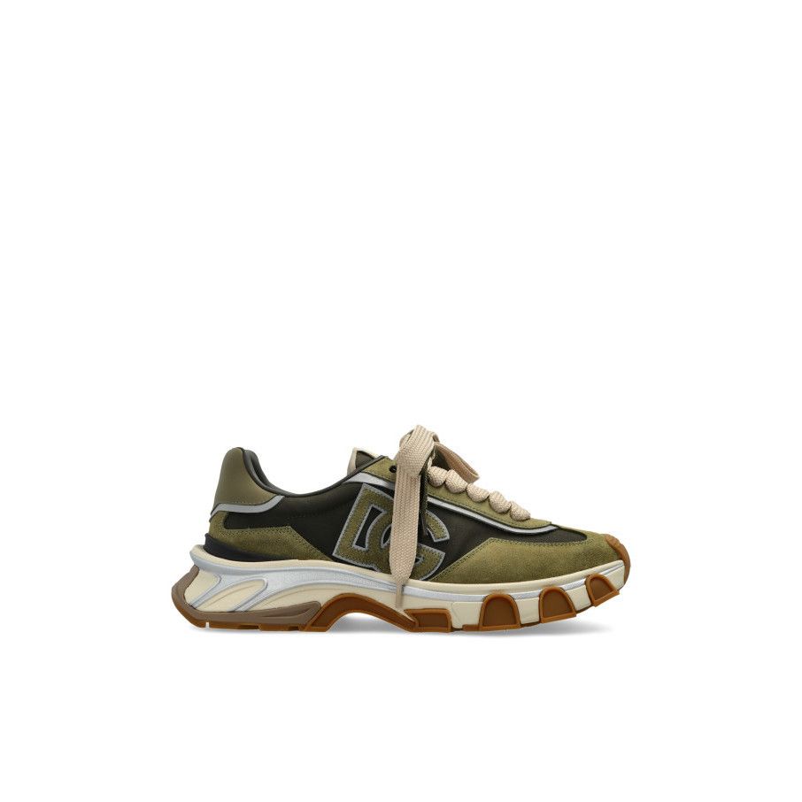 DOLCE&GABBANA Green Suede Sports Sneakers New & Authentic (M