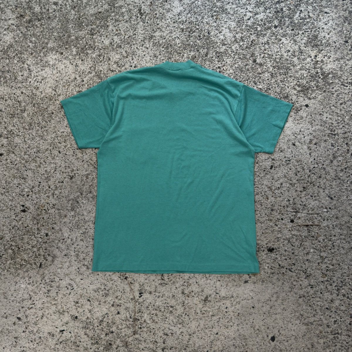 Vintage 90s Teal Pocket Shirt Made In USA Paper Thin ERD Grunge Size US XL / EU 56 / 4 - 2 Thumbnail