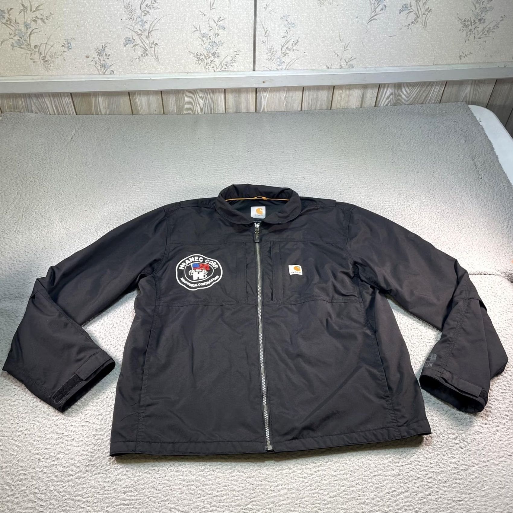 Carhartt Carhartt Full Swing Jacket Mens L Black Rain Defender Workwear Full Zip Size US L / EU 52-54 / 3 - 2 Thumbnail