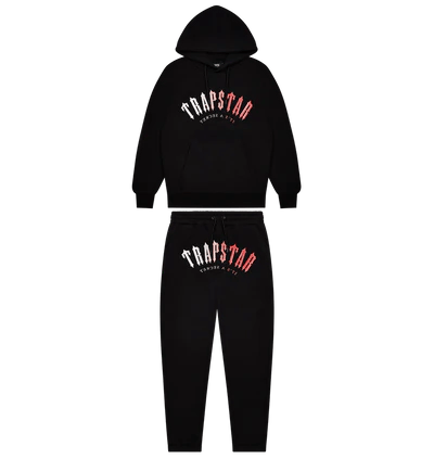 Trapstar London Black Trapstar chenile decoded tracksuit Grailed