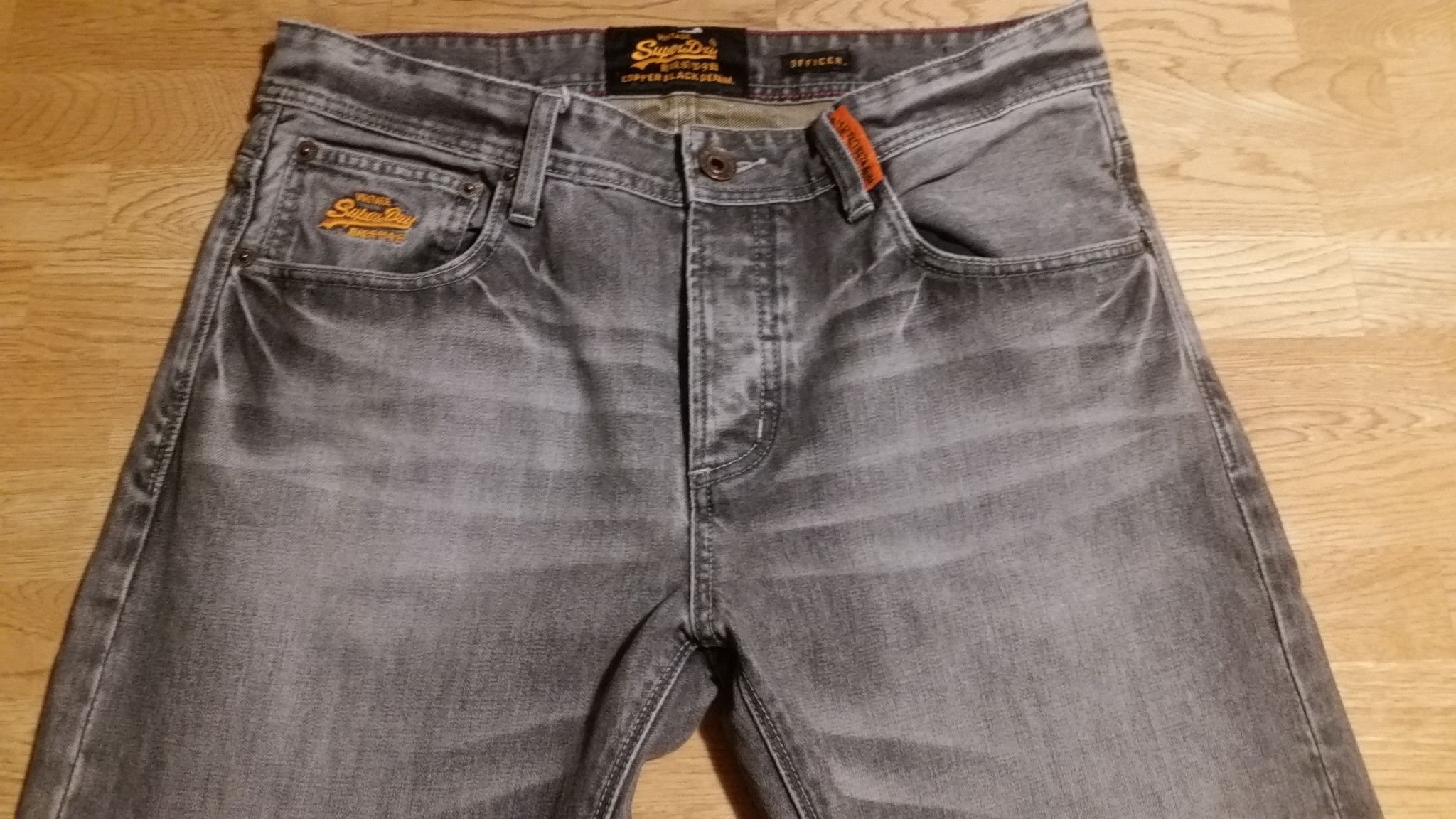Gray SUPERDRY JAPAN Vintage W32 L34 straight slim W31 L36