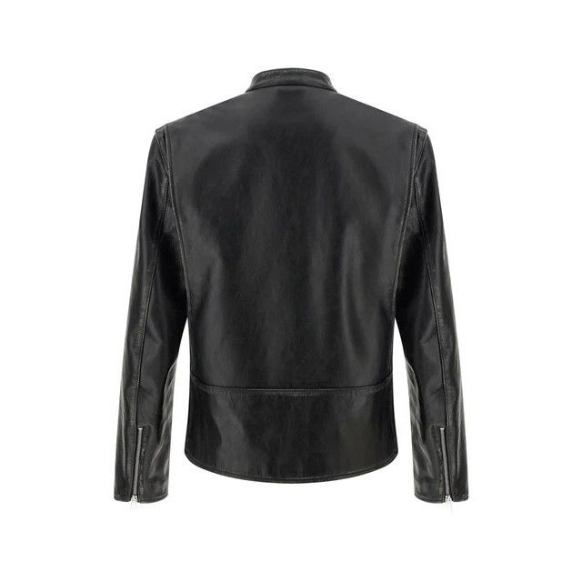 Dsquared2 DSQUARED2 Bad Boy Black Leather Jacket New & Authentic (Men' Size US XXL / EU 58 / 5 - 2 Thumbnail
