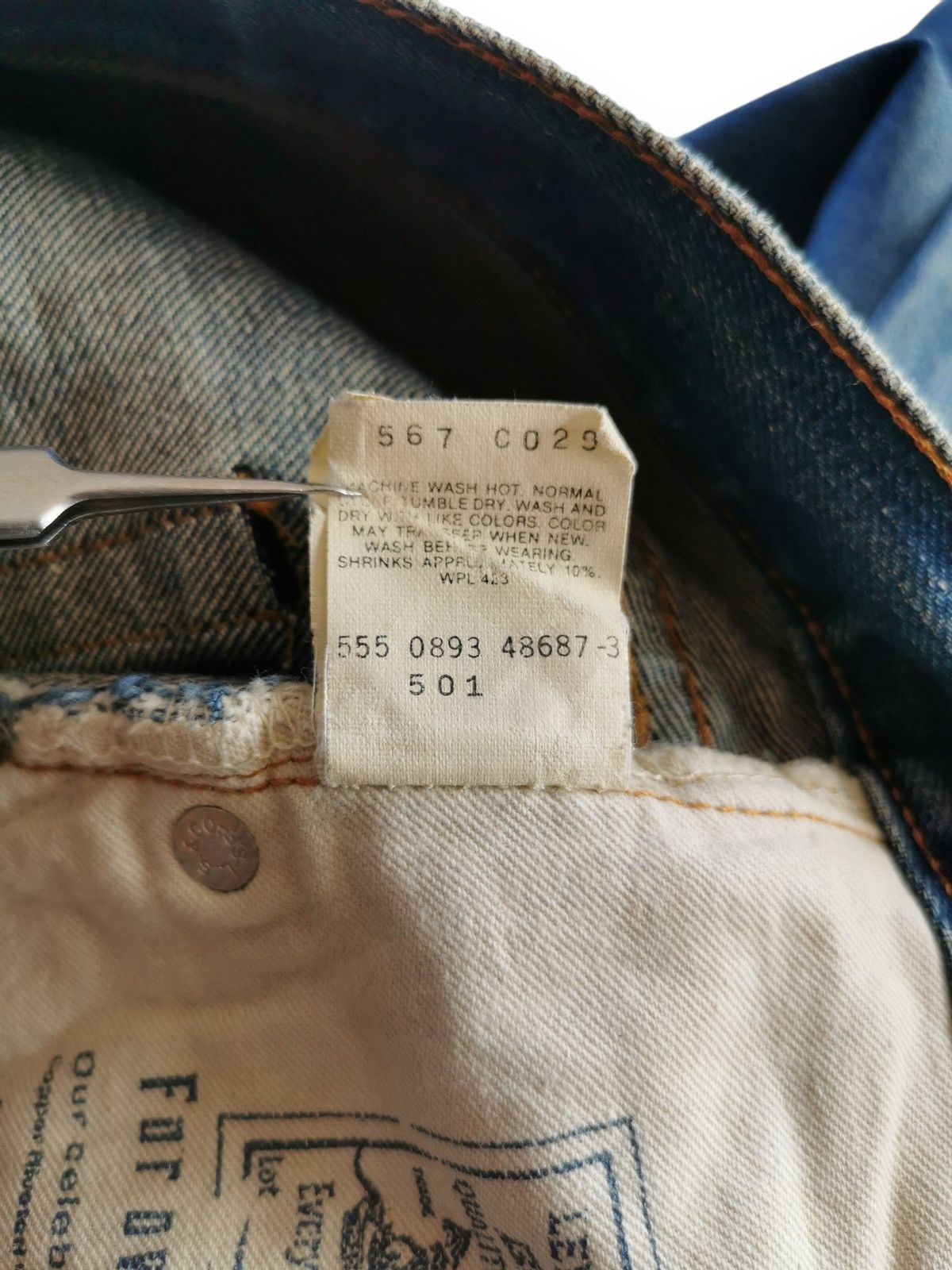 Hysteric Glamour × Levi's Levis 501 Selvedge Style Hysteric Glamour Size US 32 / EU 48 - 14 Thumbnail