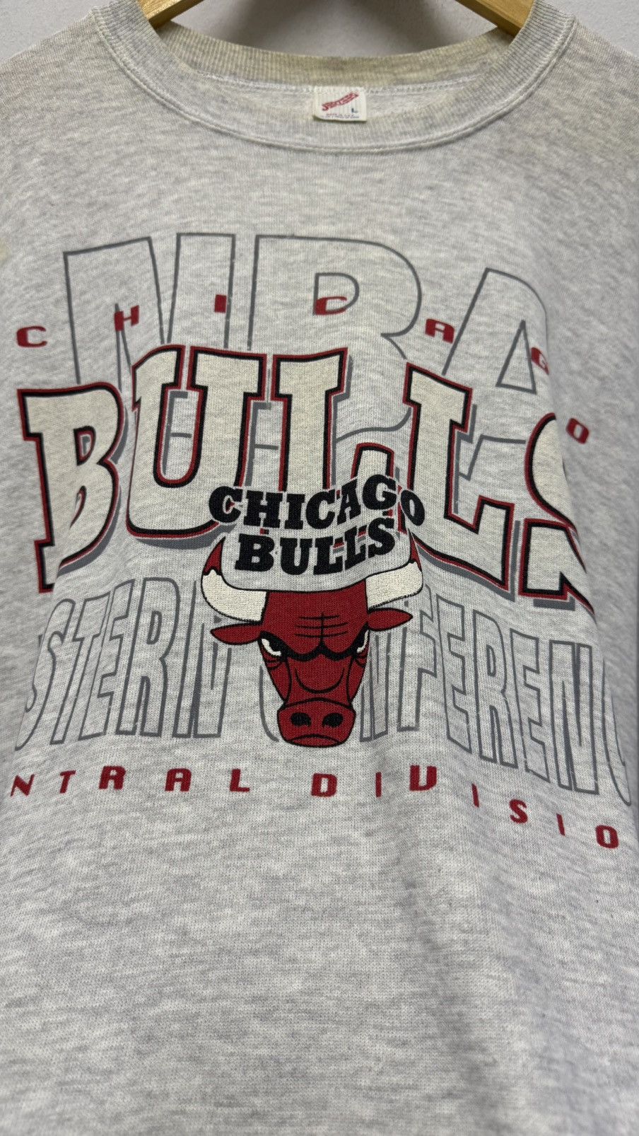 NBA Vintage Chicago Bulls Sweatshirt Size US L / EU 52-54 / 3 - 3 Thumbnail