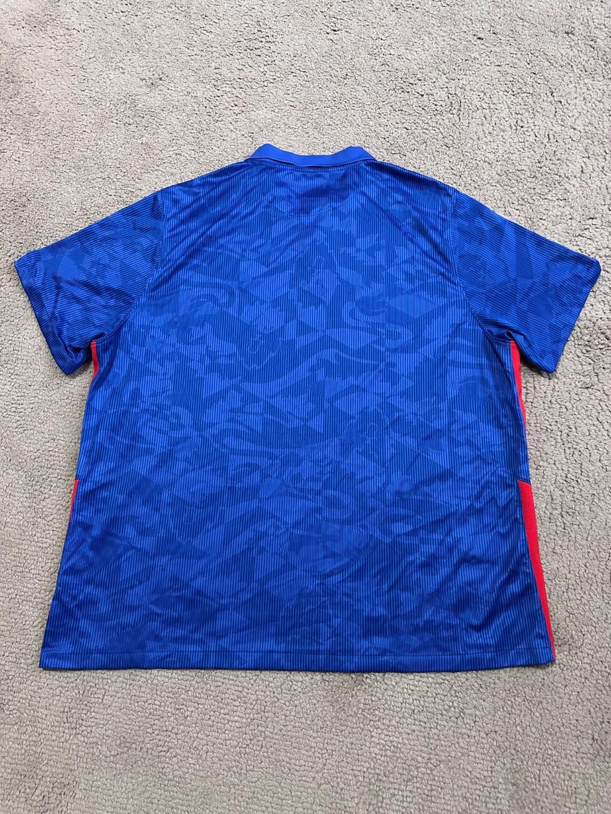 Nike ENGLAND 2020 2022 AWAY SHIRT FOOTBALL SOCCER JERSEY NIKE 3XL Size US XXL / EU 58 / 5 - 7 Thumbnail