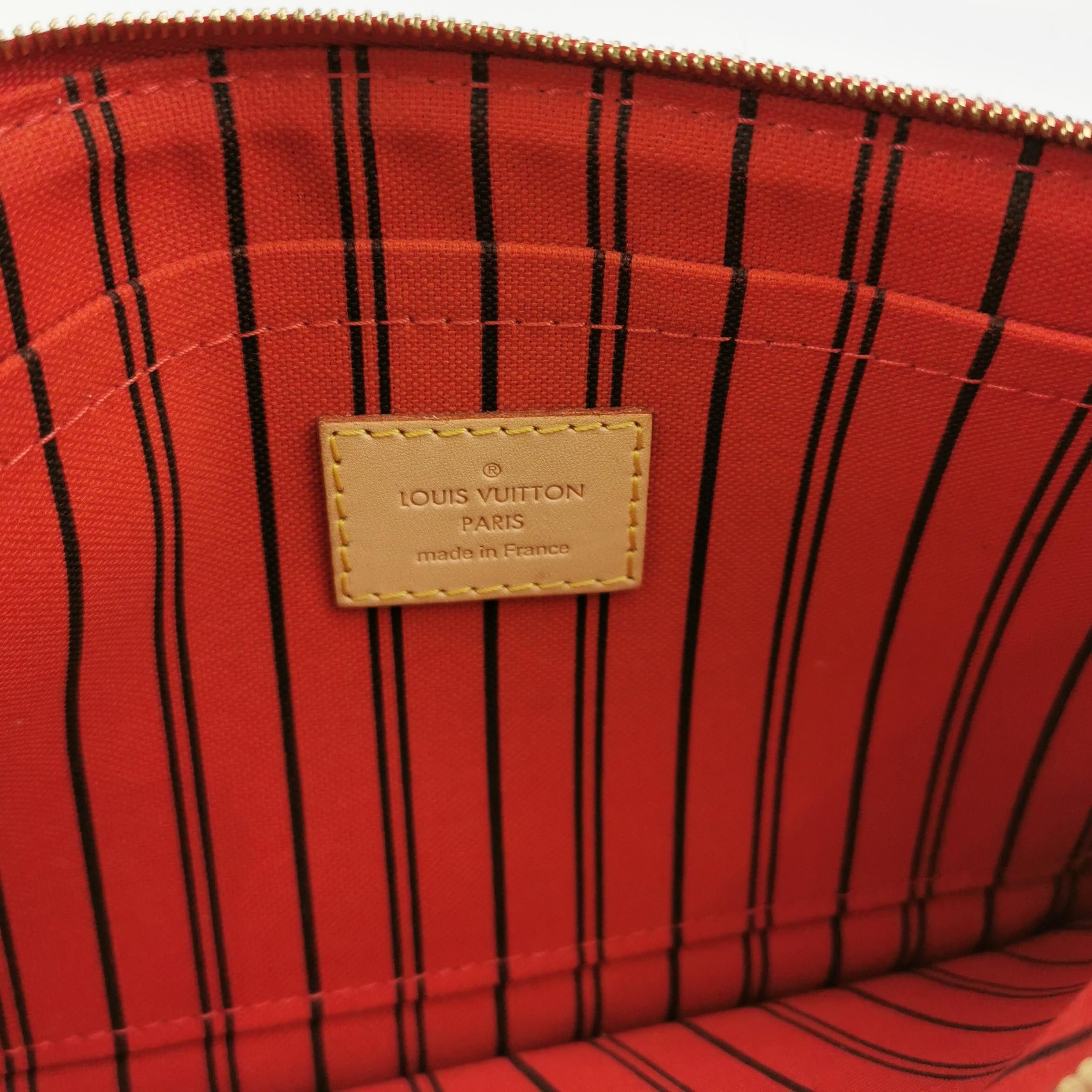 Louis Vuitton Louis Vuitton (LV) Neverfull vegetable tanned leather Monog Size ONE SIZE - 5 Thumbnail