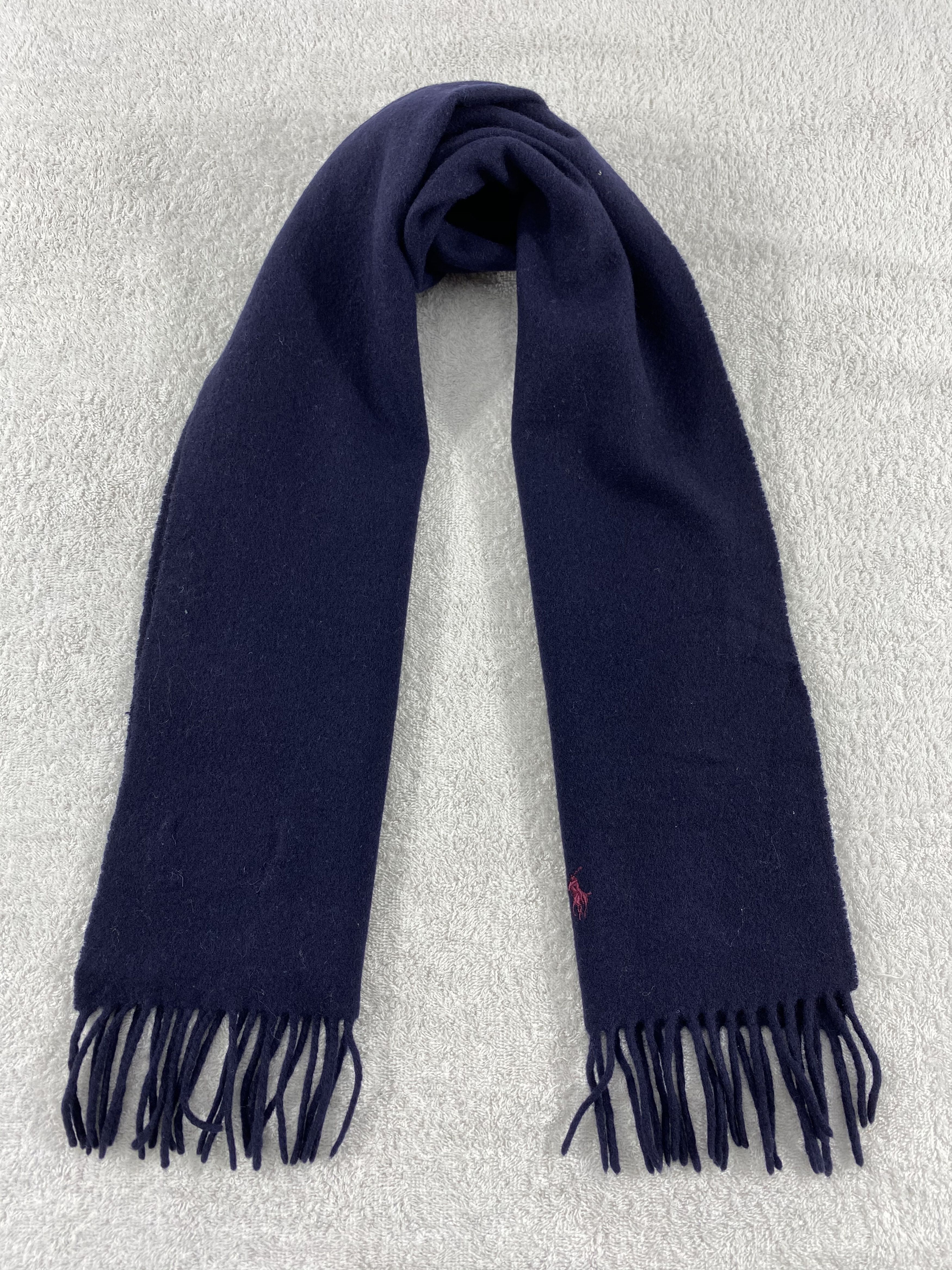 Ralph Lauren × Vintage Ralph Lauren Scarf / Muffler / Neckwear - WW1595 Size ONE SIZE - 1 Thumbnail