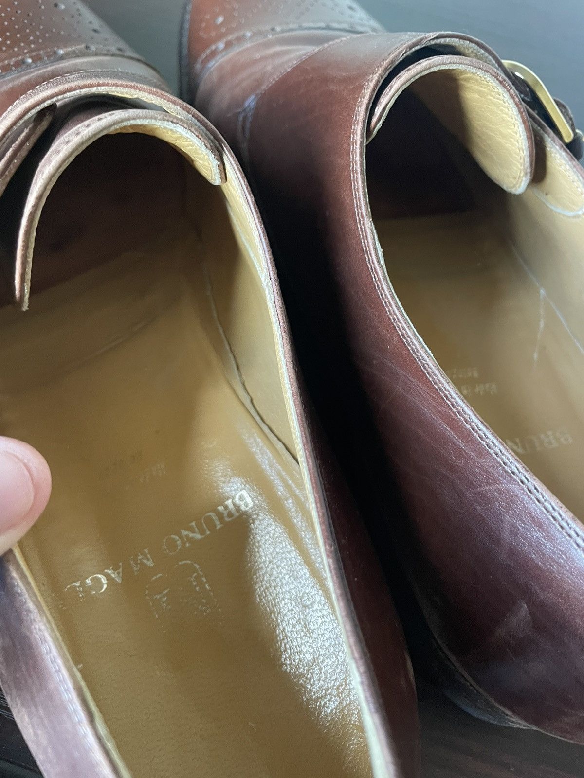 Bruno Magli Bruno magli dress shoes Size US 12 / EU 45 - 6 Thumbnail