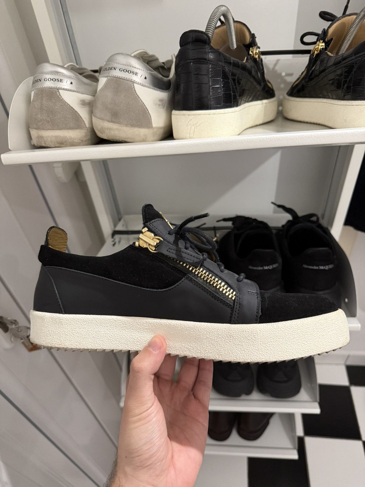 Giuseppe Zanotti Giuseppe Zanotti Frankie Low Top sneakers Size US 8.5 / EU 41-42 - 8 Thumbnail