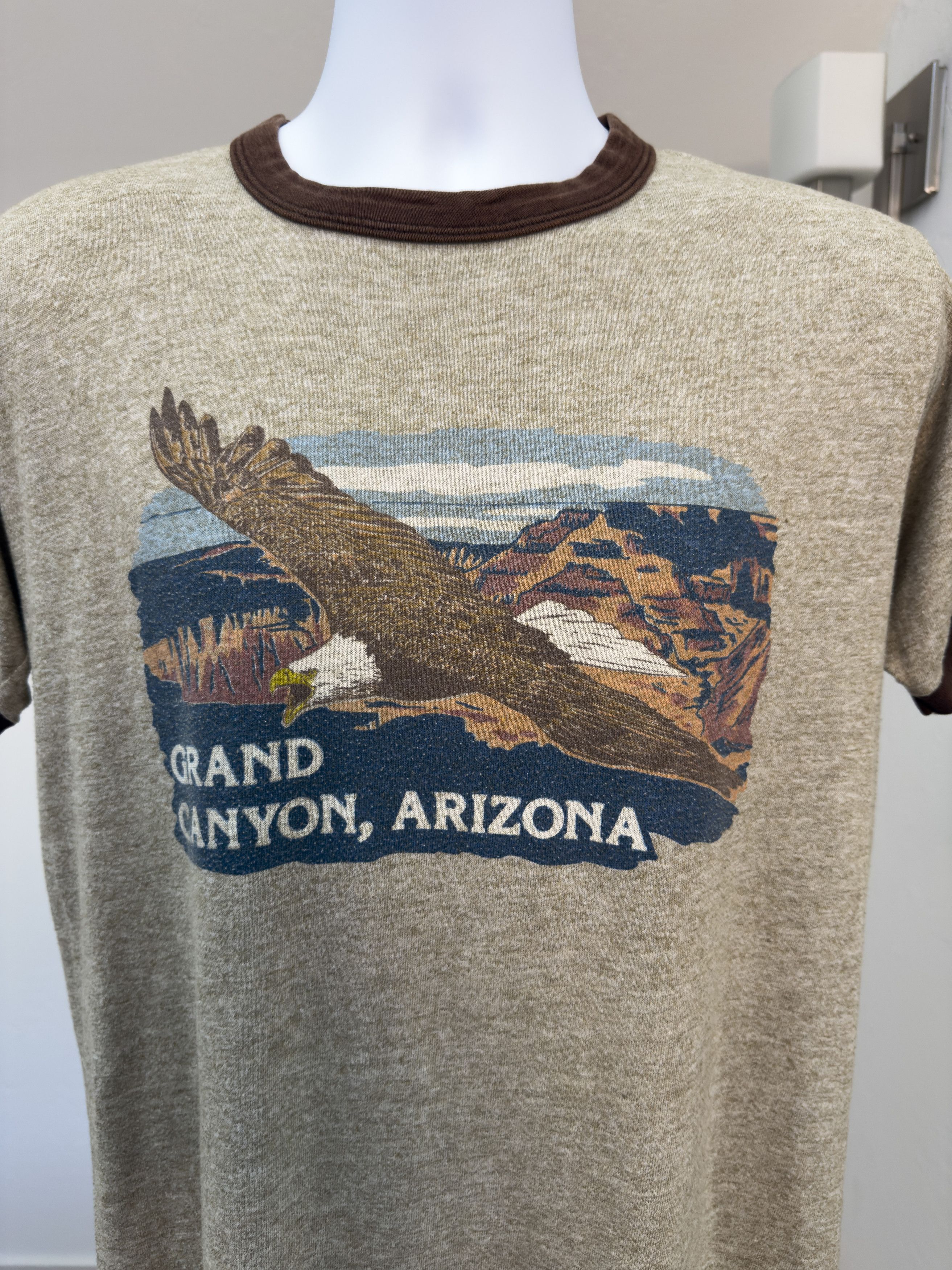 Other Vintage Grand Canyon Single Stitch Double Sided Ringer T Size US L / EU 52-54 / 3 - 2 Thumbnail