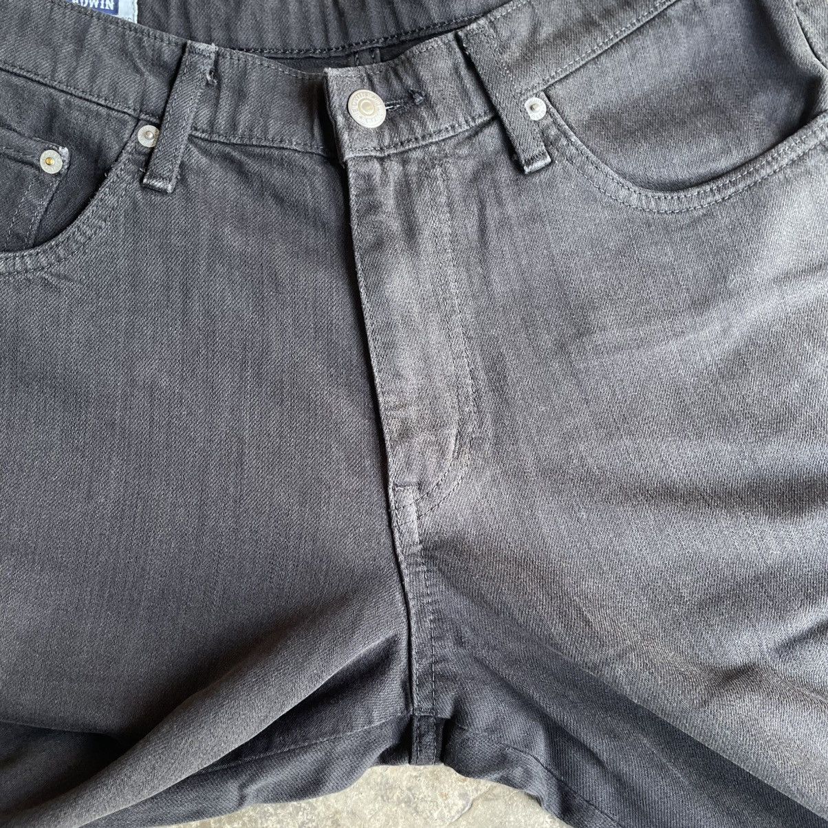 Edwin 🔥Vintage Edwin Soft Flex Super Black Relaxed Denim Jeans Size US 32 / EU 48 - 10 Thumbnail