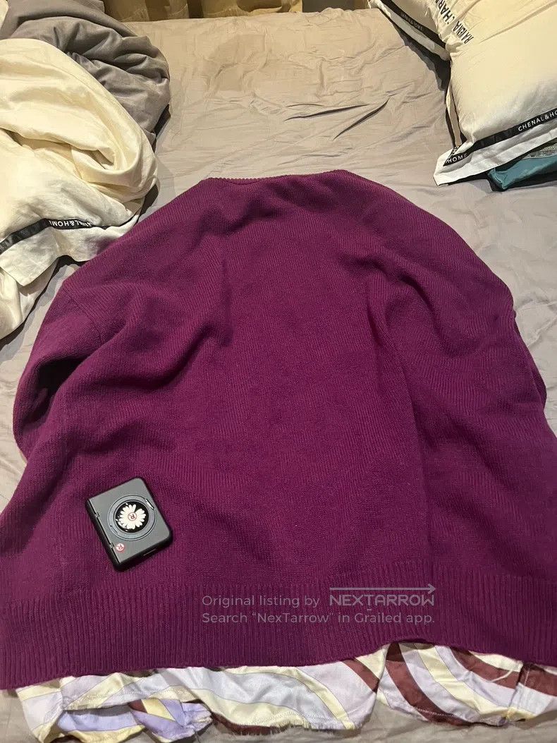 Raf Simons Raf Simons Purple sweater jacket Size US M / EU 48-50 / 2 - 6 Thumbnail