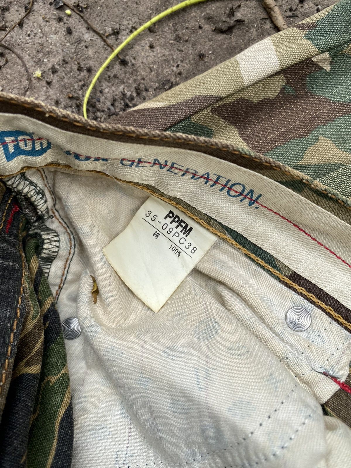 PPFM Ppfm 2005 PPFM - 20th Anniversary Tiger Camo Pants Size US 31 - 4 Thumbnail