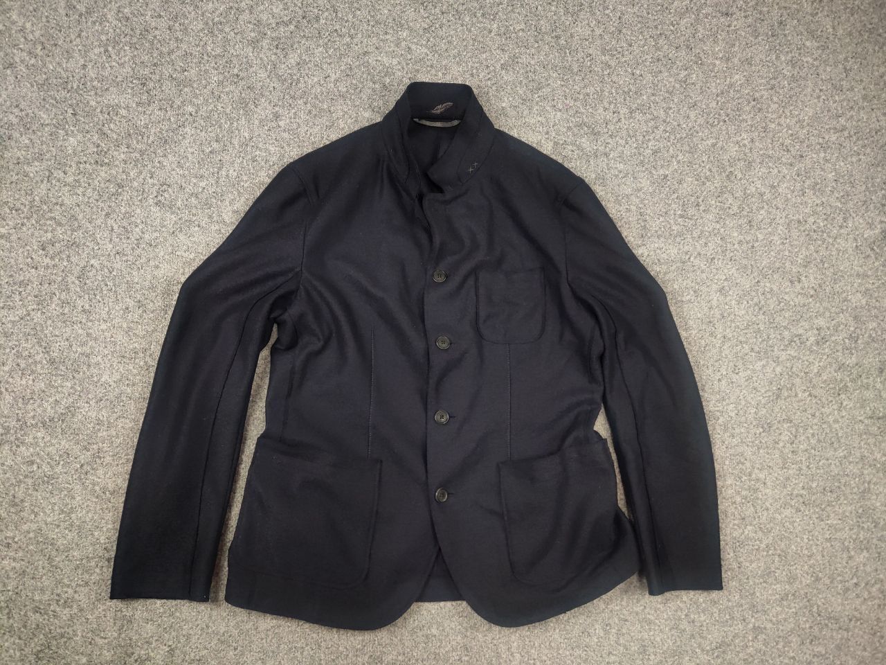Weber Weber + Weber Sartoria WW blue button wool blazer Jacket Size US M / EU 48-50 / 2 - 11 Thumbnail
