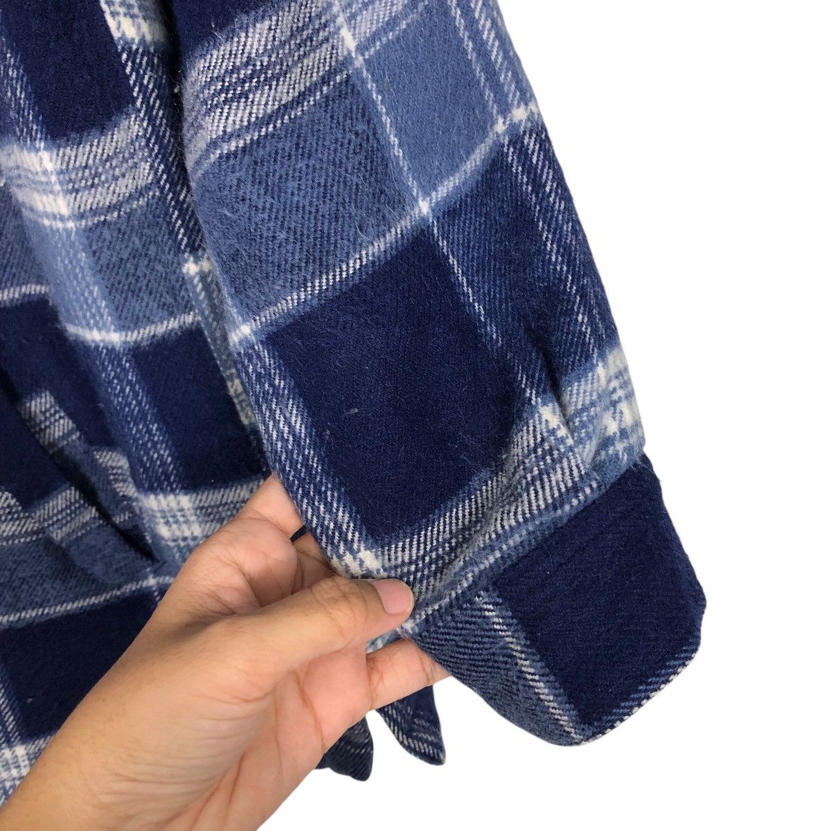 Japanese Brand × Vintage 📌Vintage Flannel Jacket Tartan Hill Crop Issey Miyake Size US L / EU 52-54 / 3 - 15 Thumbnail