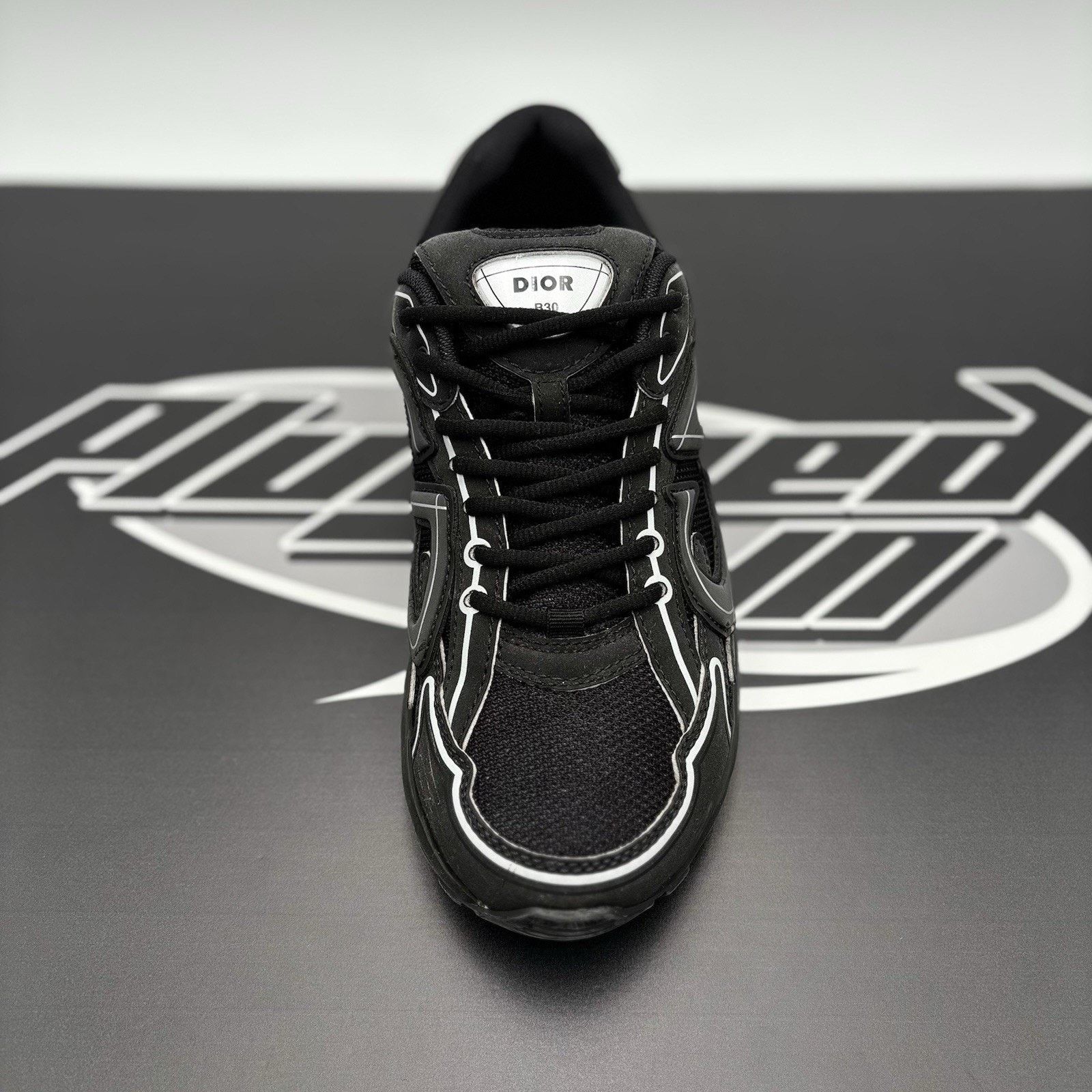 Dior Dior B30 Reflective Sneaker ' Black ' | GOOD CONDITION! Size US 8 / EU 41 - 14 Thumbnail