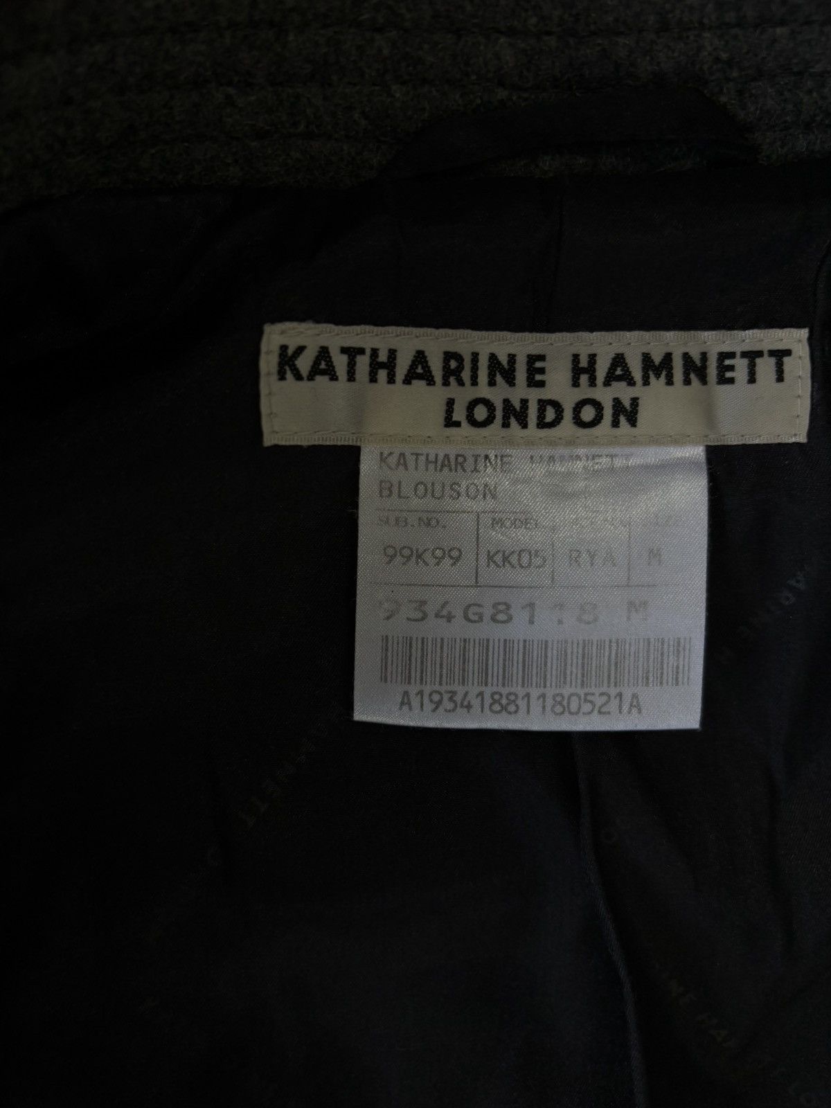 Designer × Katharine Hamnett London Katharine Hamnett London Heavy Wool Duffle Coat Size US M / EU 48-50 / 2 - 5 Thumbnail