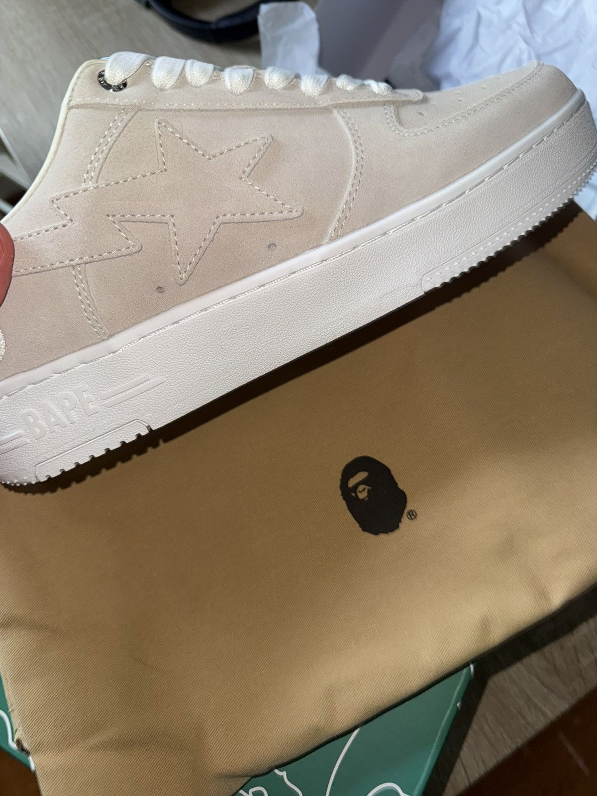 Bape Hidden X HIDDEN NY Nubuck Suede Bapesta Size US 10 / EU 43 - 17 Thumbnail