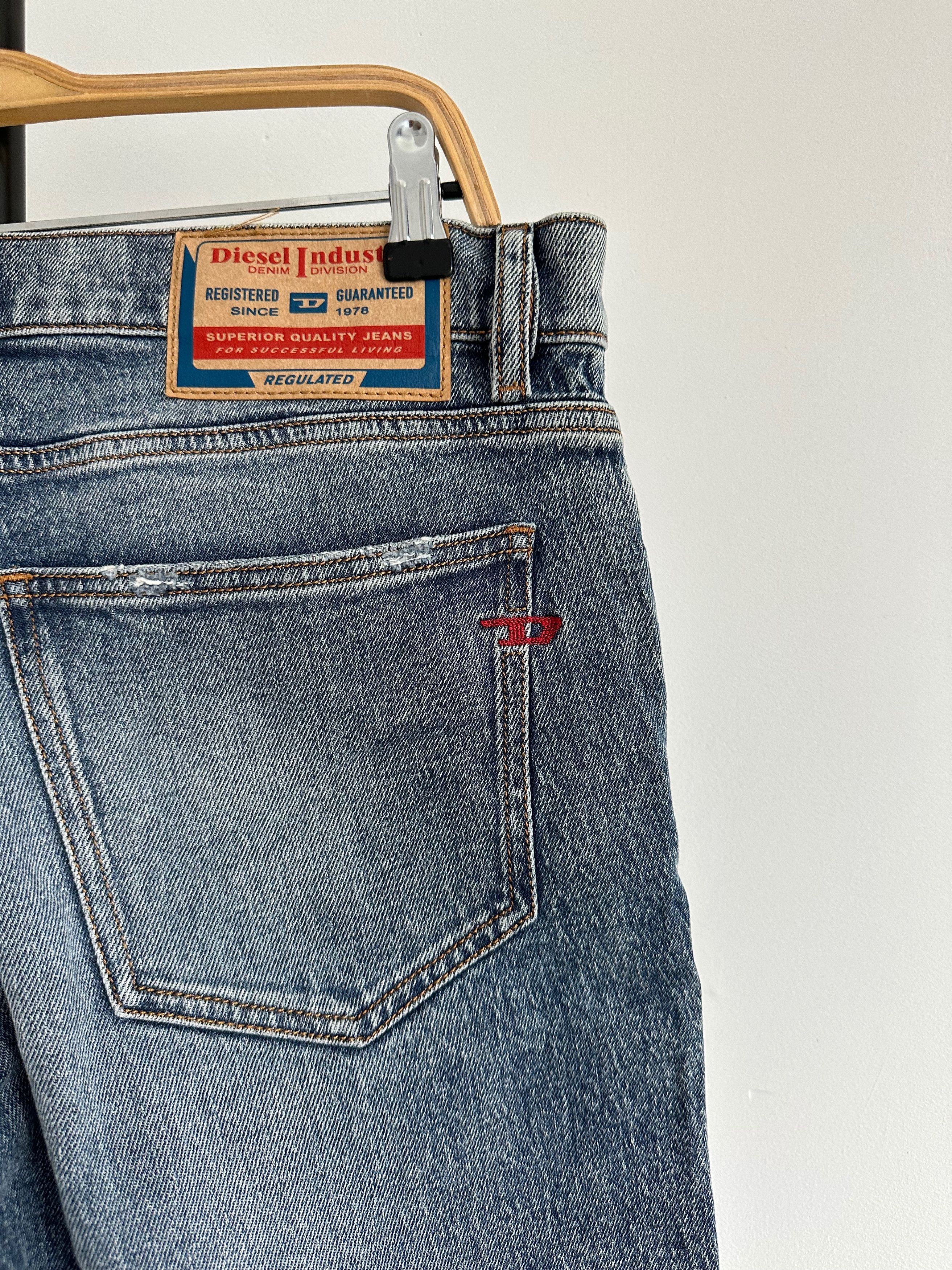 Diesel DIESEL D-Strukt 2019 Slim Denim Pants jeans Size US 32 / EU 48 - 11 Thumbnail