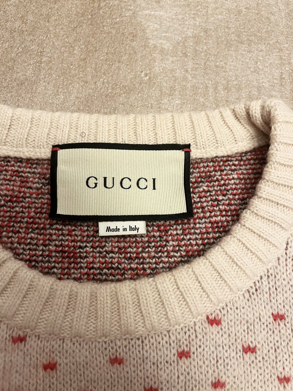 Gucci Gucci crew neck knitted sweater Size US M / EU 48-50 / 2 - 3 Thumbnail