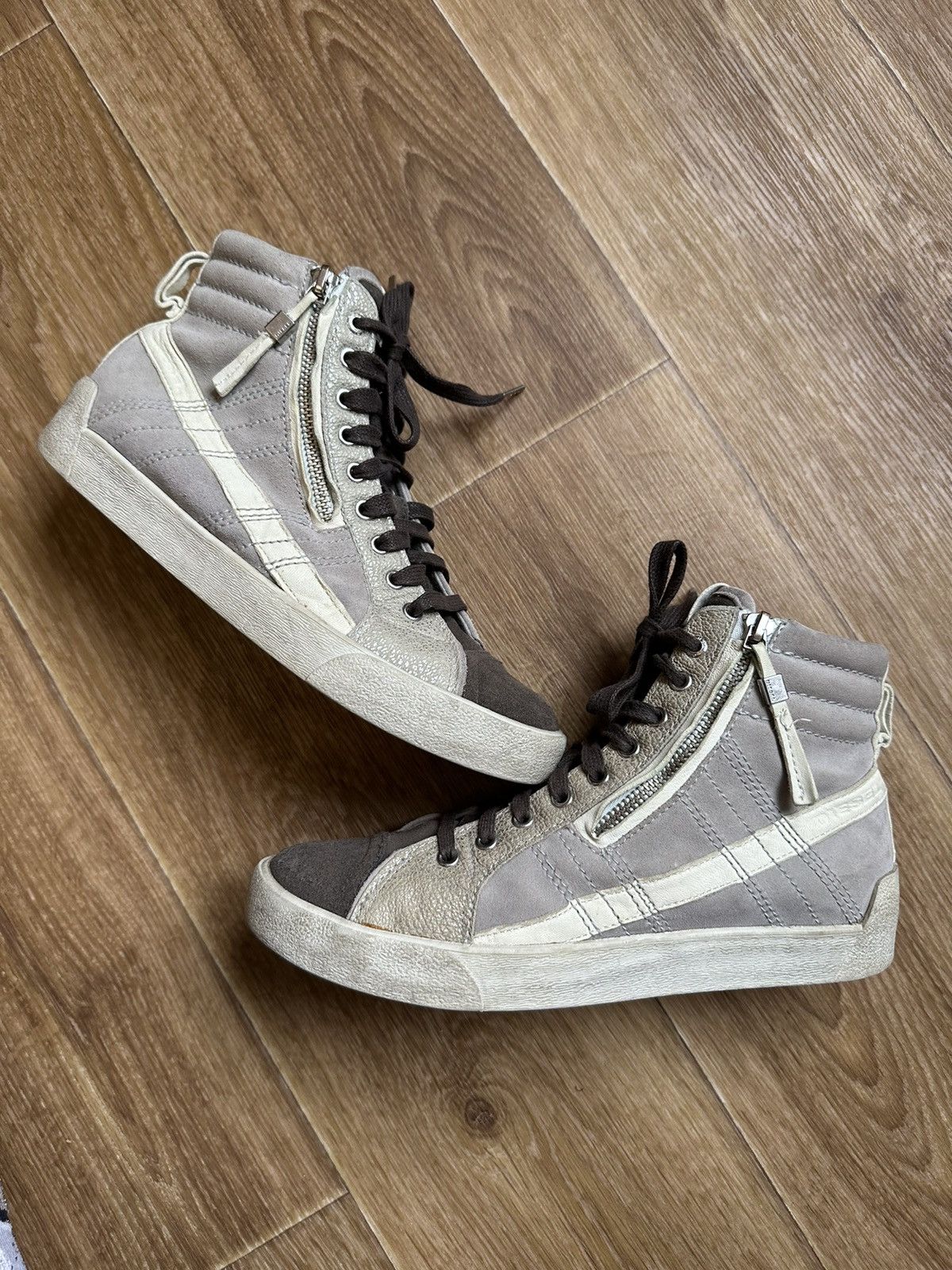 Hysteric Glamour Vintage Rare Maison Margiela Style Diesel Sneakers Size US 8.5 / IT 38.5 - 1 Thumbnail
