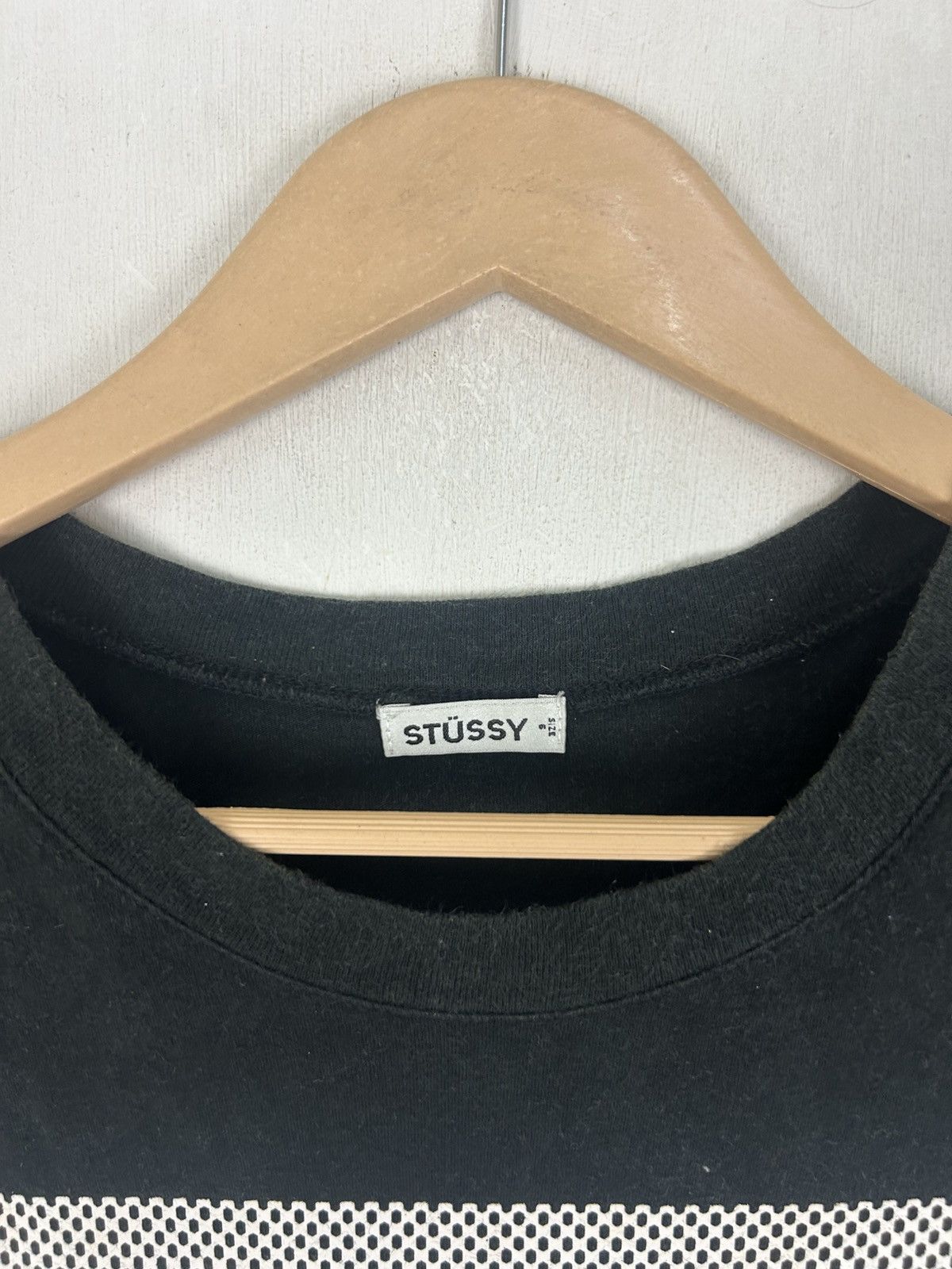 Stussy Y2K Stussy Box Logo Tee For Woman/ Black Stussy Streetwear Size S / US 4 / IT 40 - 6 Thumbnail