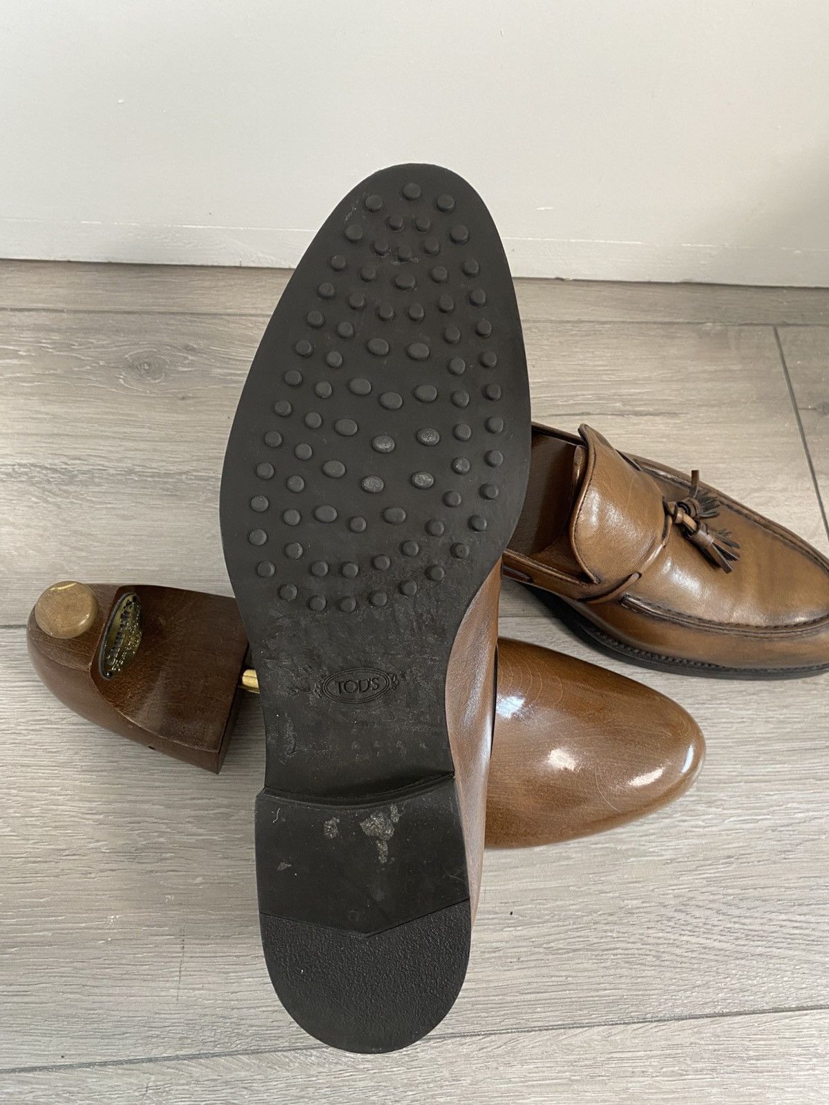 Tod's tod’s leather loffer Size US 12 / EU 45 - 5 Thumbnail