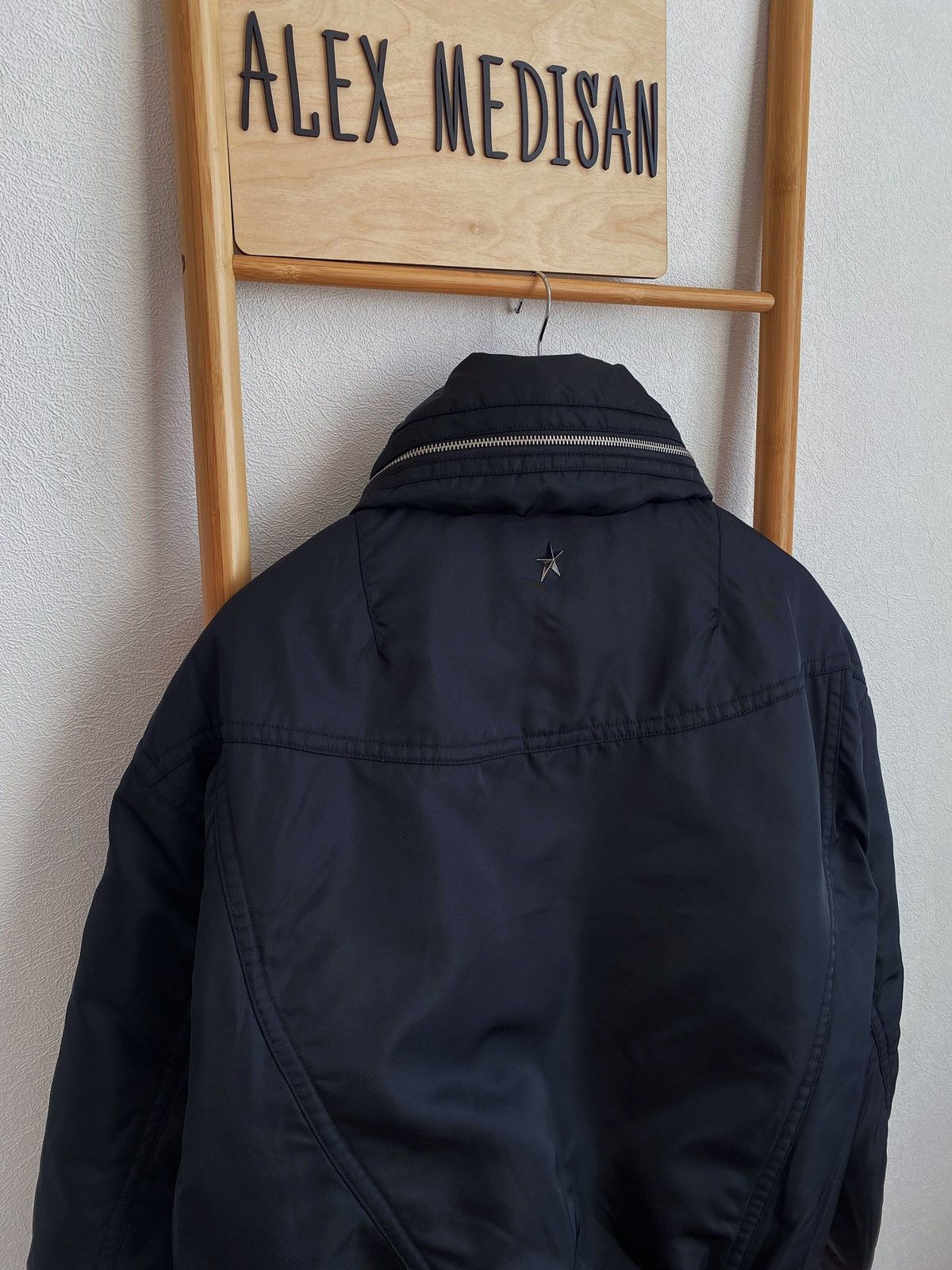 Mugler Mugler x H&M Nylon Bomber Jacket Size S Size US S / EU 44-46 / 1 - 13 Thumbnail