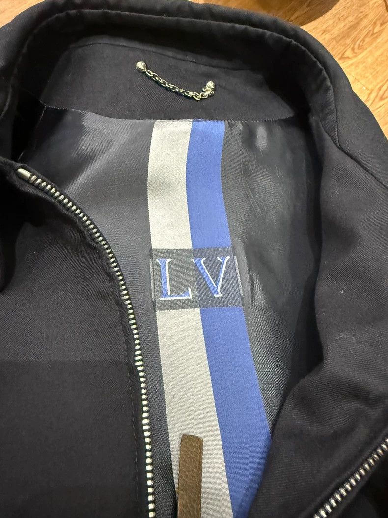 Louis Vuitton Louis Vuitton Sheepskin paneled baseball jacket Size US L / EU 52-54 / 3 - 3 Thumbnail