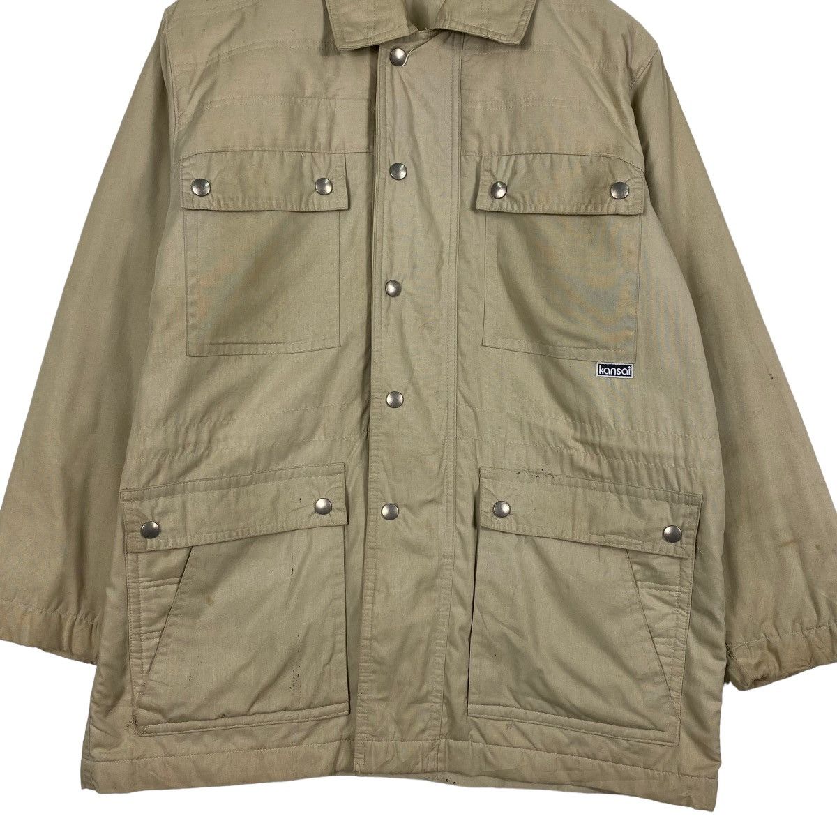 Kansai Yamamoto 1980s Kansai Eye Uniform - Japanese Brand - Boxy Work Jacket Size US M / EU 48-50 / 2 - 5 Thumbnail