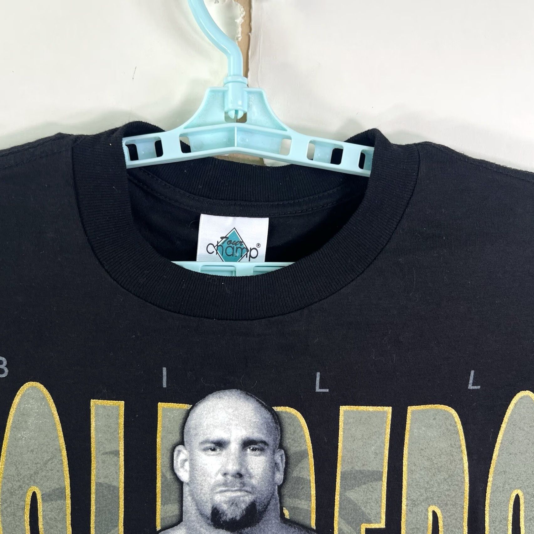 Goldbergh VINTAGE 1998 WCW Goldberg T-Shirt Mens Size L Black Graphic Print Retro Sports Size US L / EU 52-54 / 3 - 3 Thumbnail