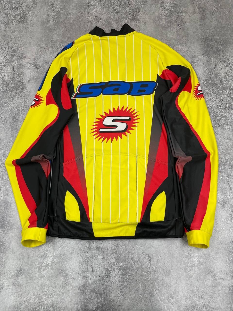 Other SAB Mens Cycling Jersey Jacket Yellow Size XL Size US XL / EU 56 / 4 - 5 Thumbnail