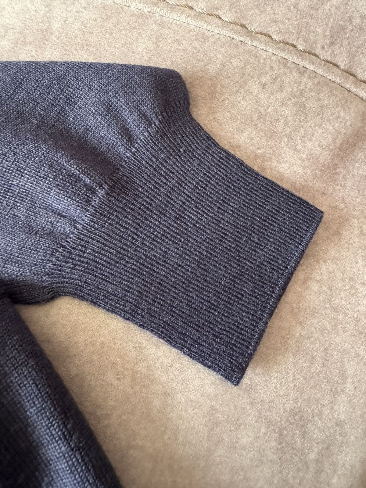 Canali CANALI wool knit polo SEE TAPE MEASUREMENTS IN PHOTOS Size US L / EU 52-54 / 3 - 14 Thumbnail