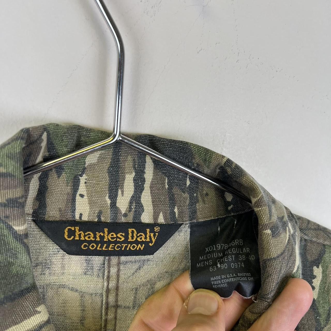 Designer Camo Pattern One-Piece Jumpsuit Vintage Charles Daly 90s Size ONE SIZE - 6 Thumbnail