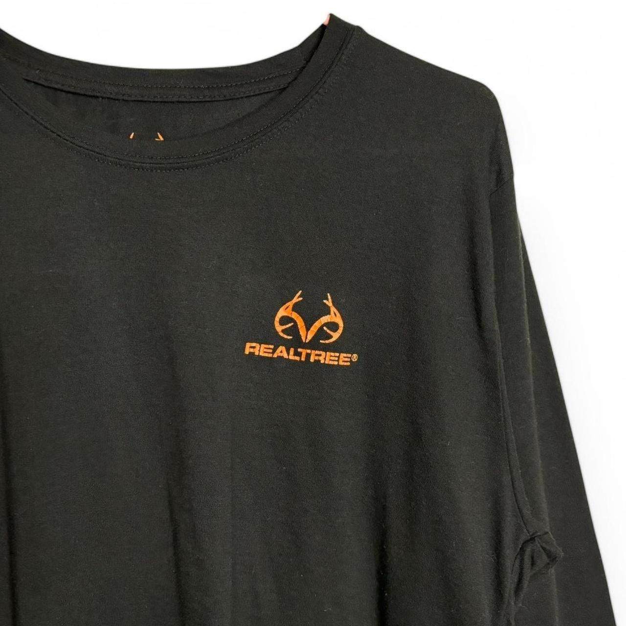 Realtree Vintage Style Realtree Logo Black Longsleeve Tee Size US L / EU 52-54 / 3 - 2 Thumbnail
