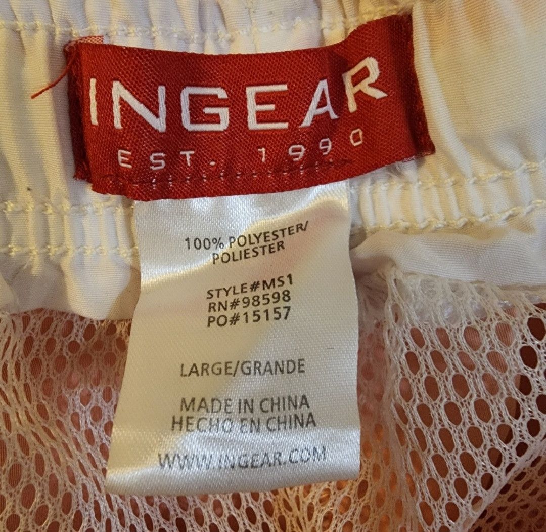 Other Ingear Est 1990 Orange Blue Palm Trees Swim Trunks Large Size US 34 / EU 50 - 2 Thumbnail