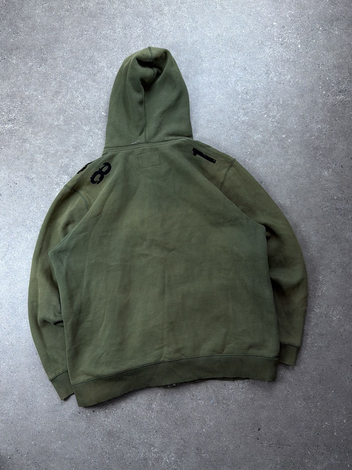 Kangol Vintage 00s kangol y2k big logo faded hoodie zip Size US XL / EU 56 / 4 - 2 Thumbnail
