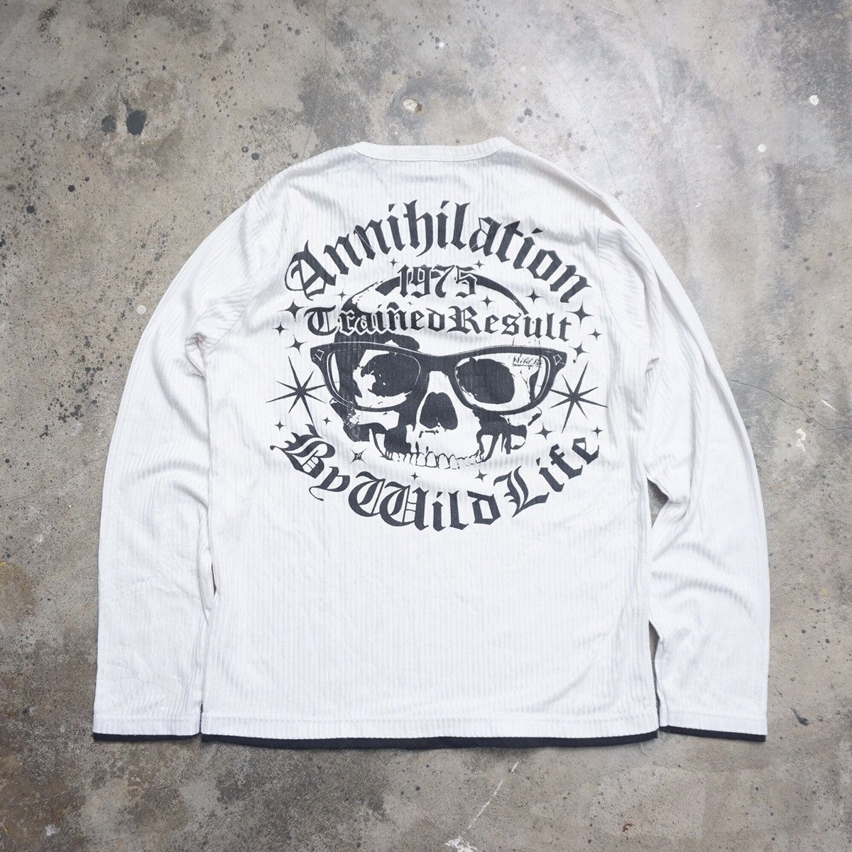 If Six Was Nine × Japanese Brand Y2K wild life poem longsleeve Size US M / EU 48-50 / 2 - 7 Thumbnail