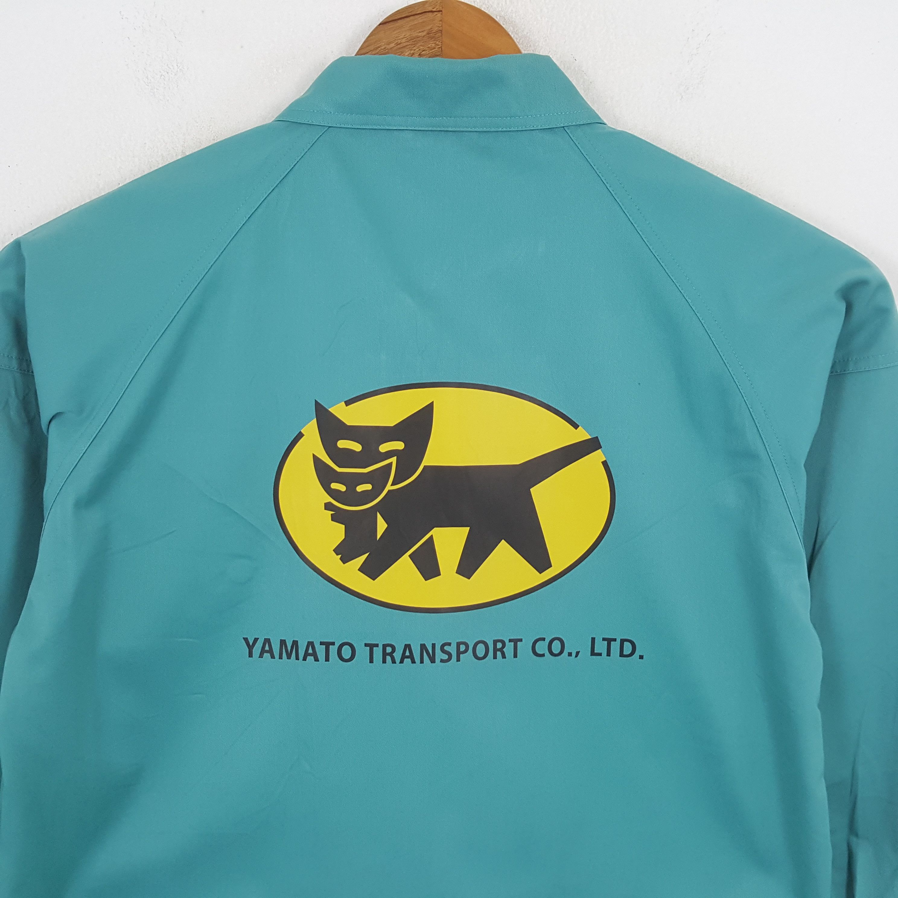 Japanese Brand × Vintage Vintage YAMATO TRANSPORT Racing Sponsor Custom Jacket Size US M / EU 48-50 / 2 - 2 Thumbnail