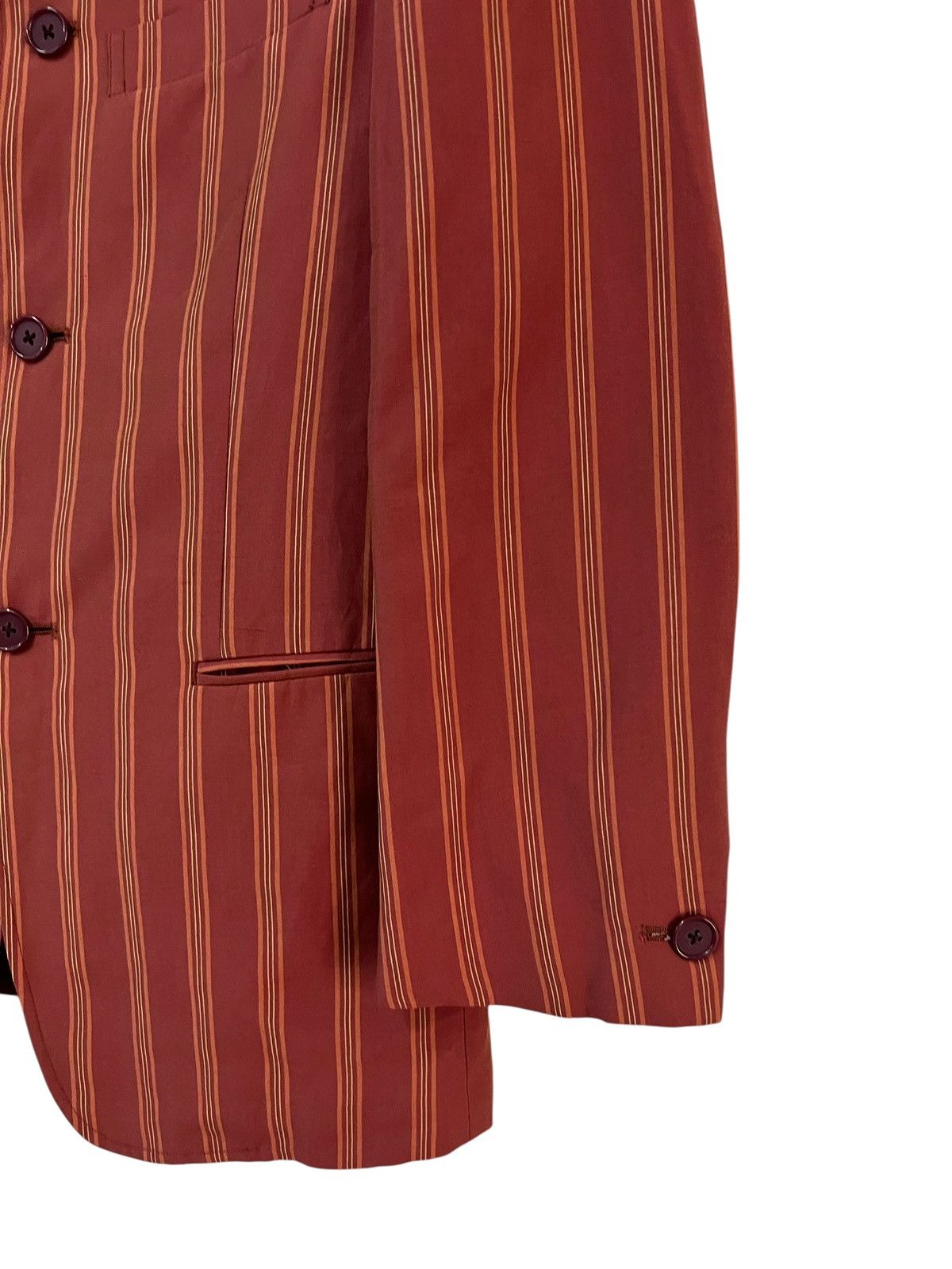 Romeo Gigli Vintage Romeo Gigli Stripes Jacket Blazer Size US M / EU 48-50 / 2 - 4 Thumbnail